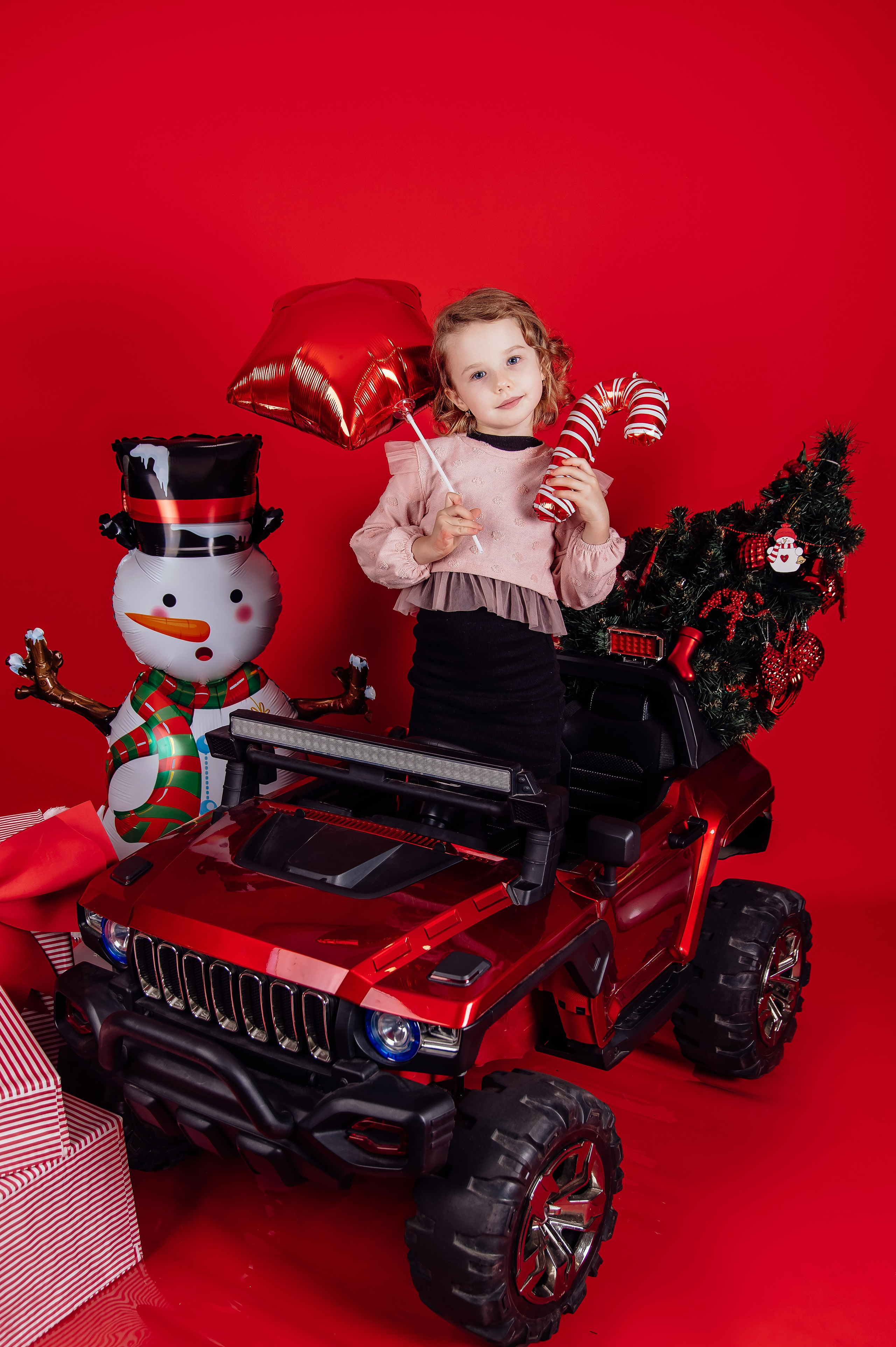 КРАСНЫЙ НОВЫЙ ГОД. Детский и семейный фотограф Катерина Мишина