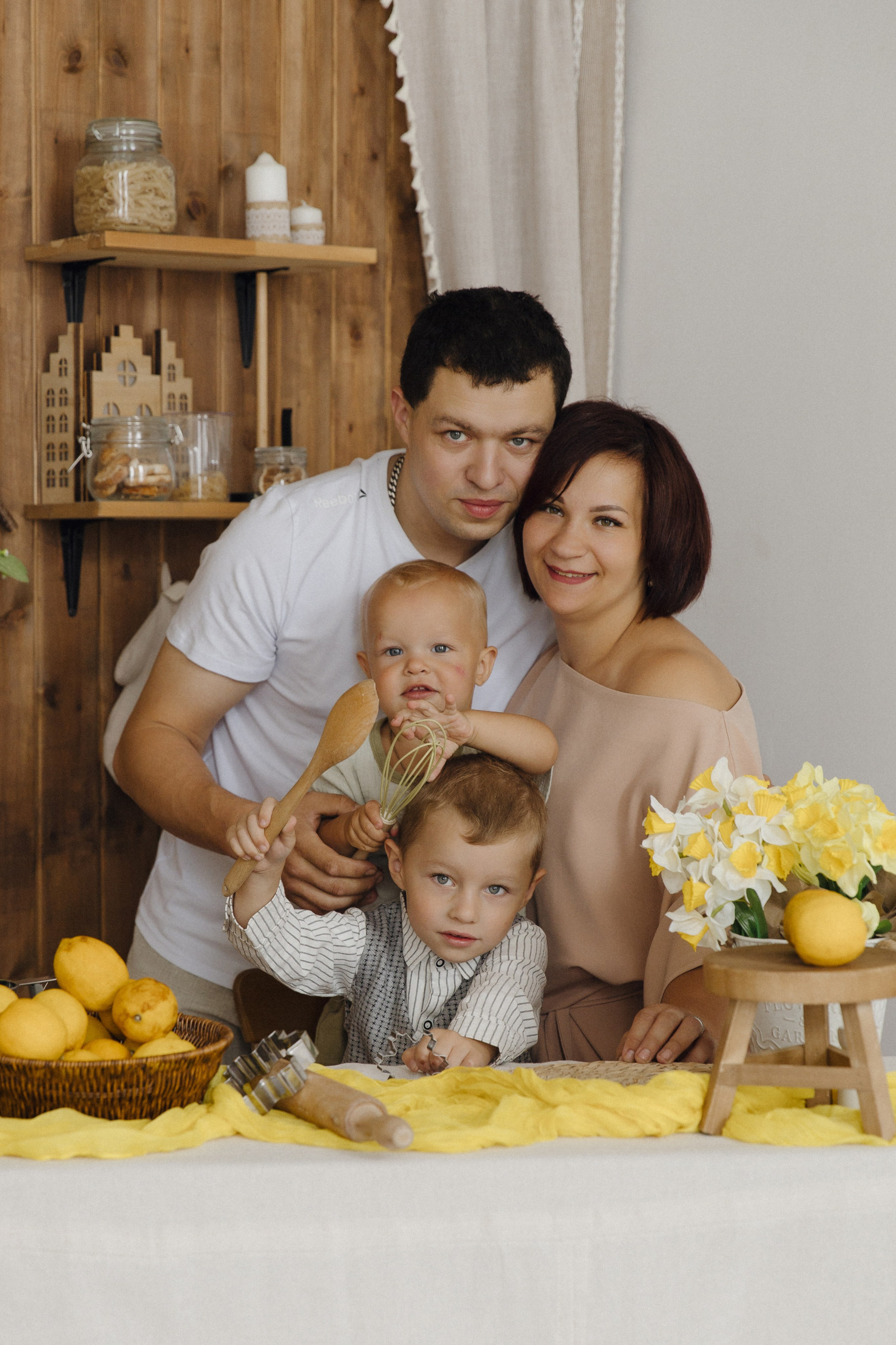 Мама и три любимых мужчины. Свадебный фотограф Фадеева Алёна