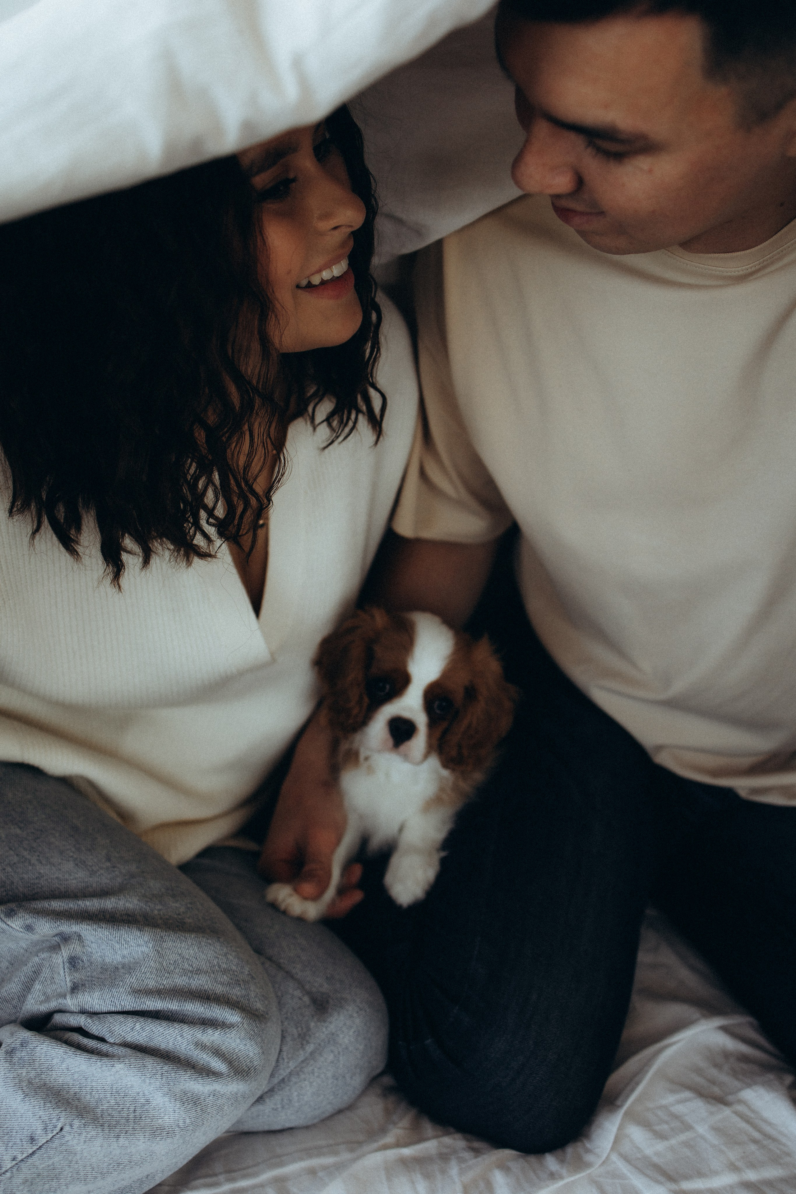 Ришат, Айгуль и пушистый малыш Йоко. Фотограф из Казани Мария Шамсутдинова