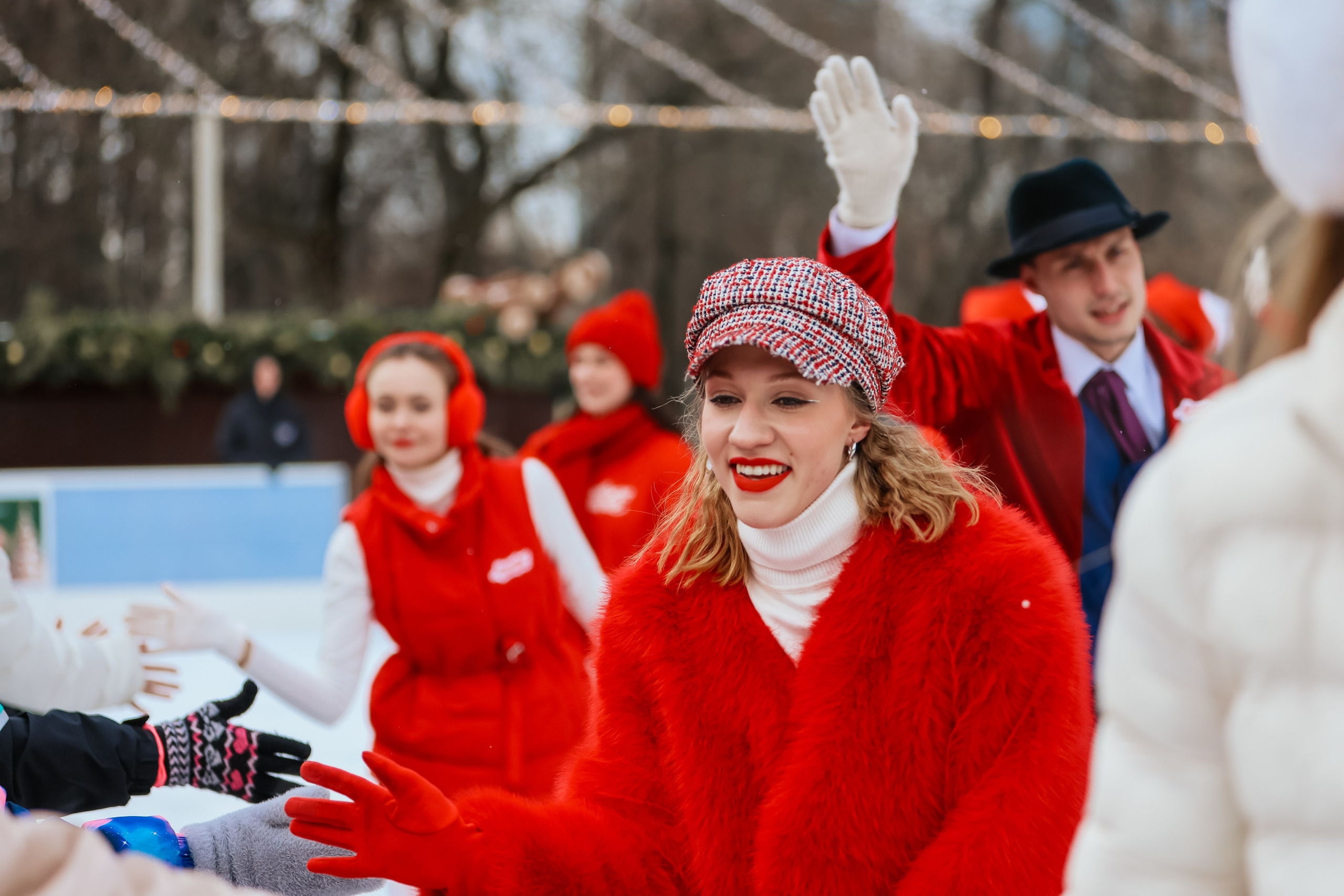 Ледовое шоу Сити каток Московское Чаепитие. Фотограф и видеограф Анна Домашенко