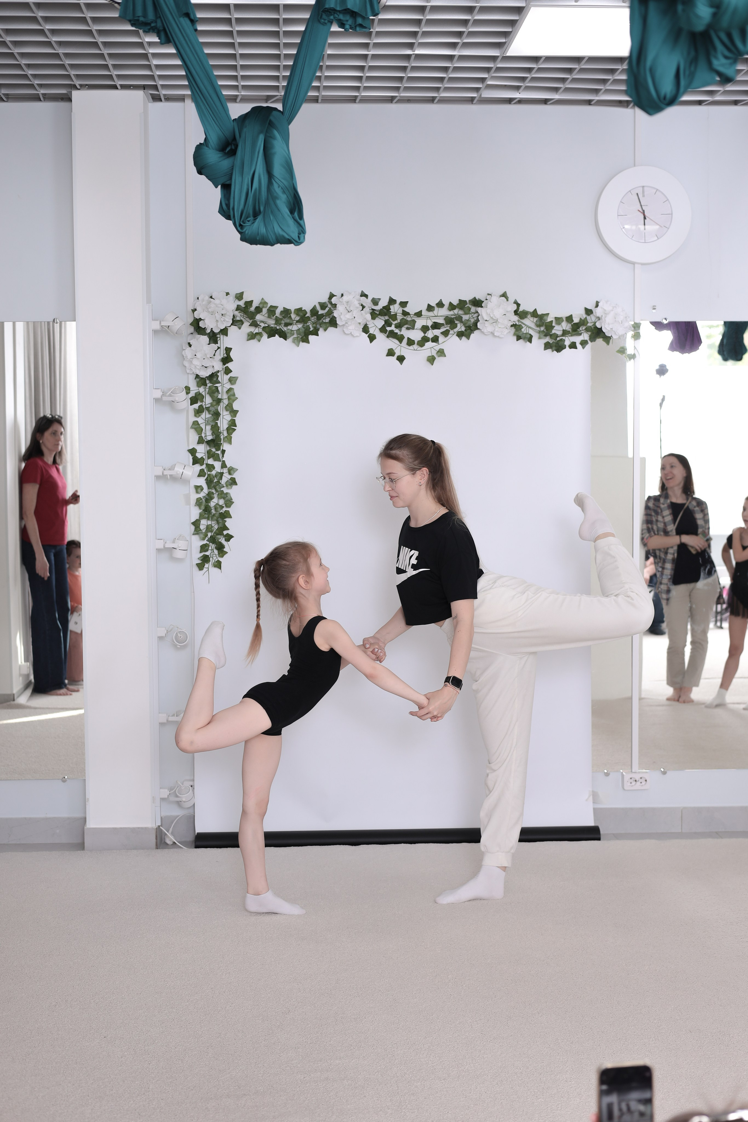 Открытый урок гимнастика. Фотограф Надршина Лилия