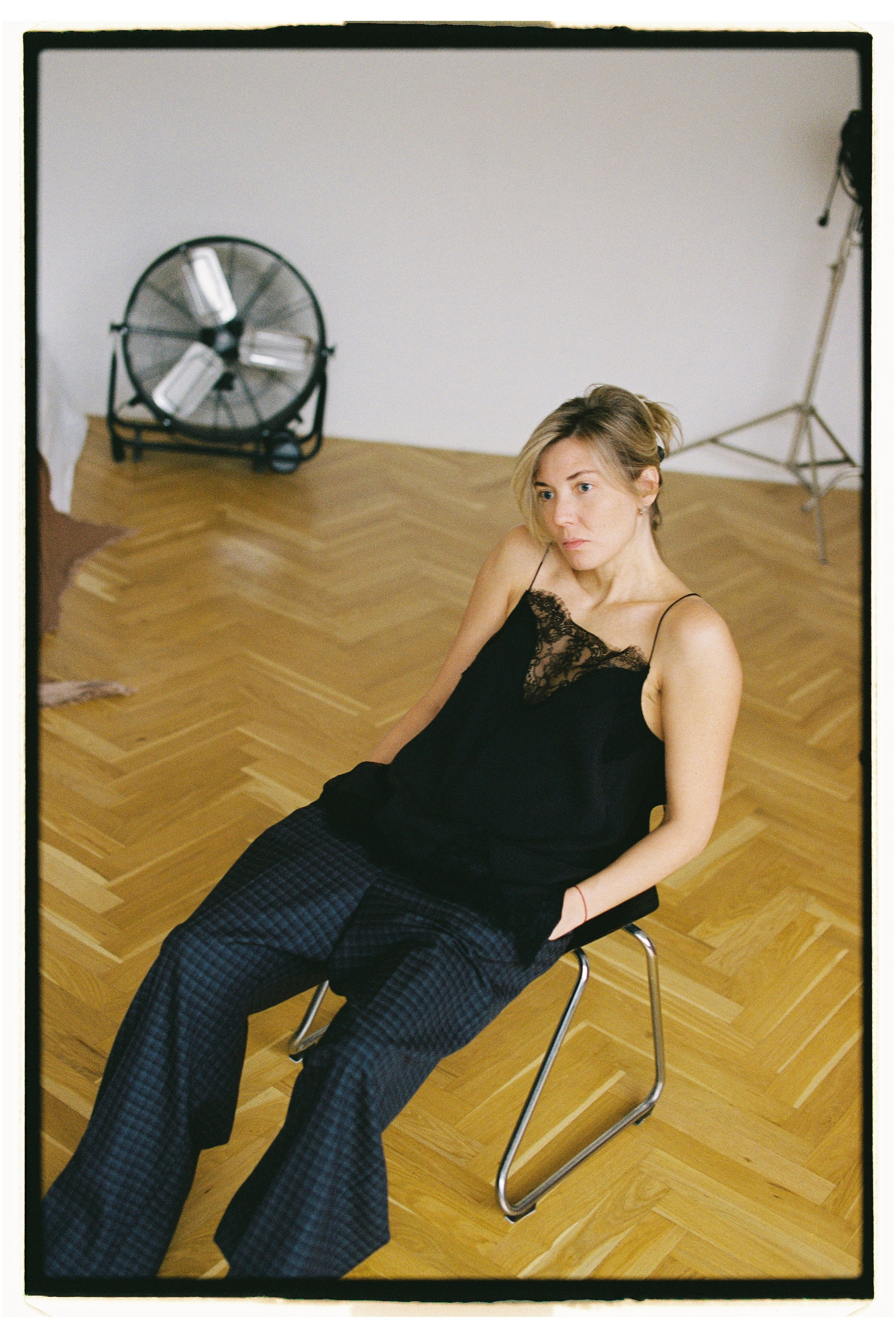 Портрет на пленку Мария портретная фотосъемка фотограф Ксения Давыдова Санкт-Петербург