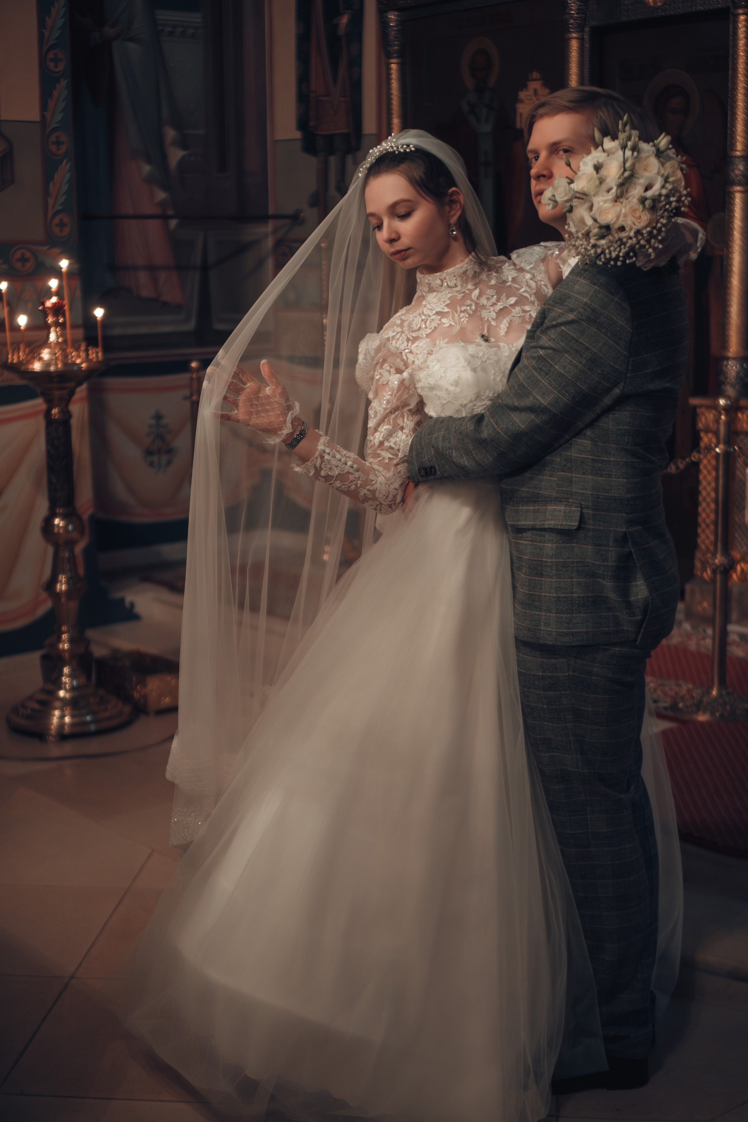 Венчание в Москве Евы и Даниила