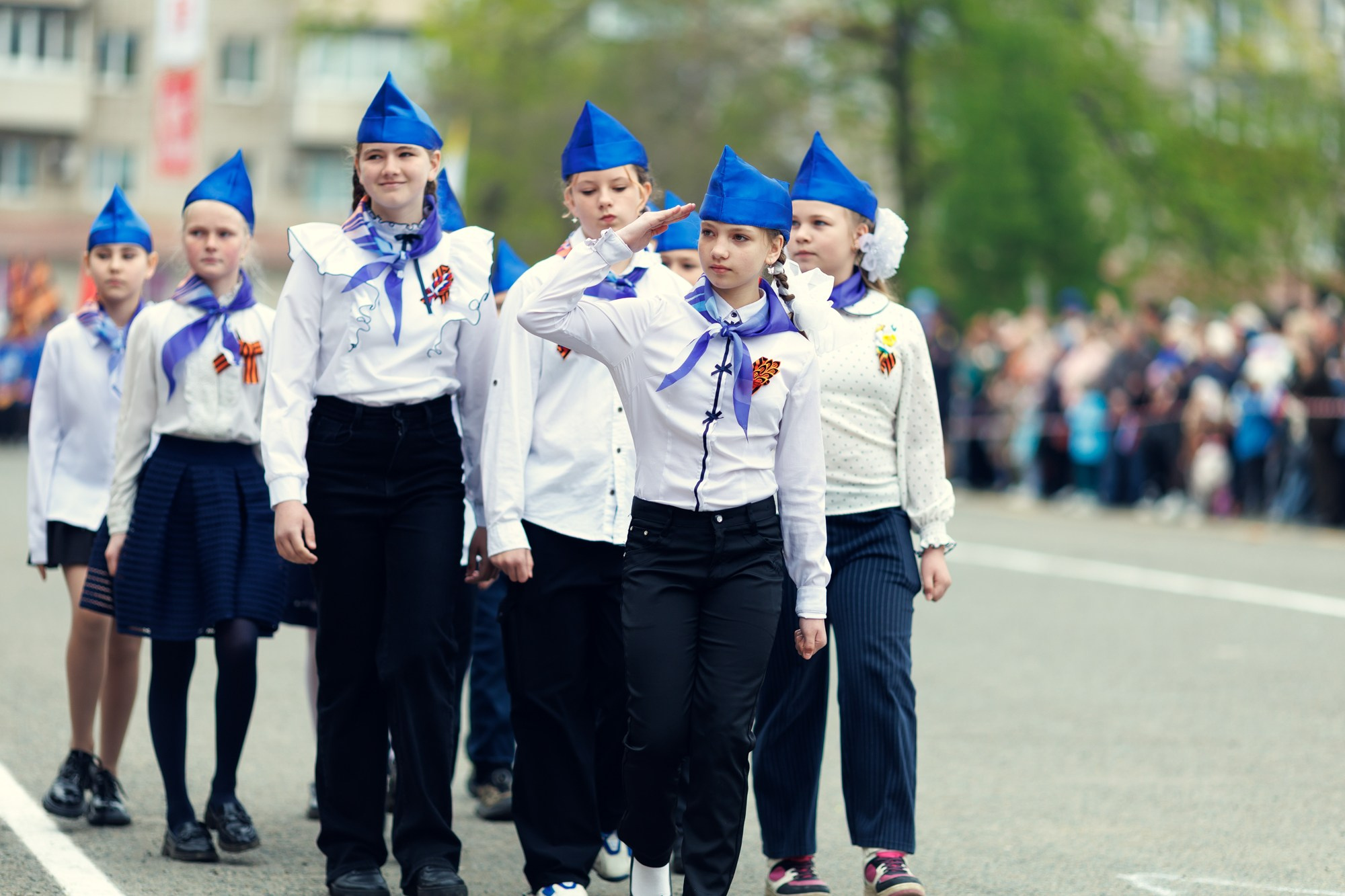Празднование 80-летия победы над фашизмом. Славянка. Приморский край. Андрей Кровлин — фотограф в Славянке