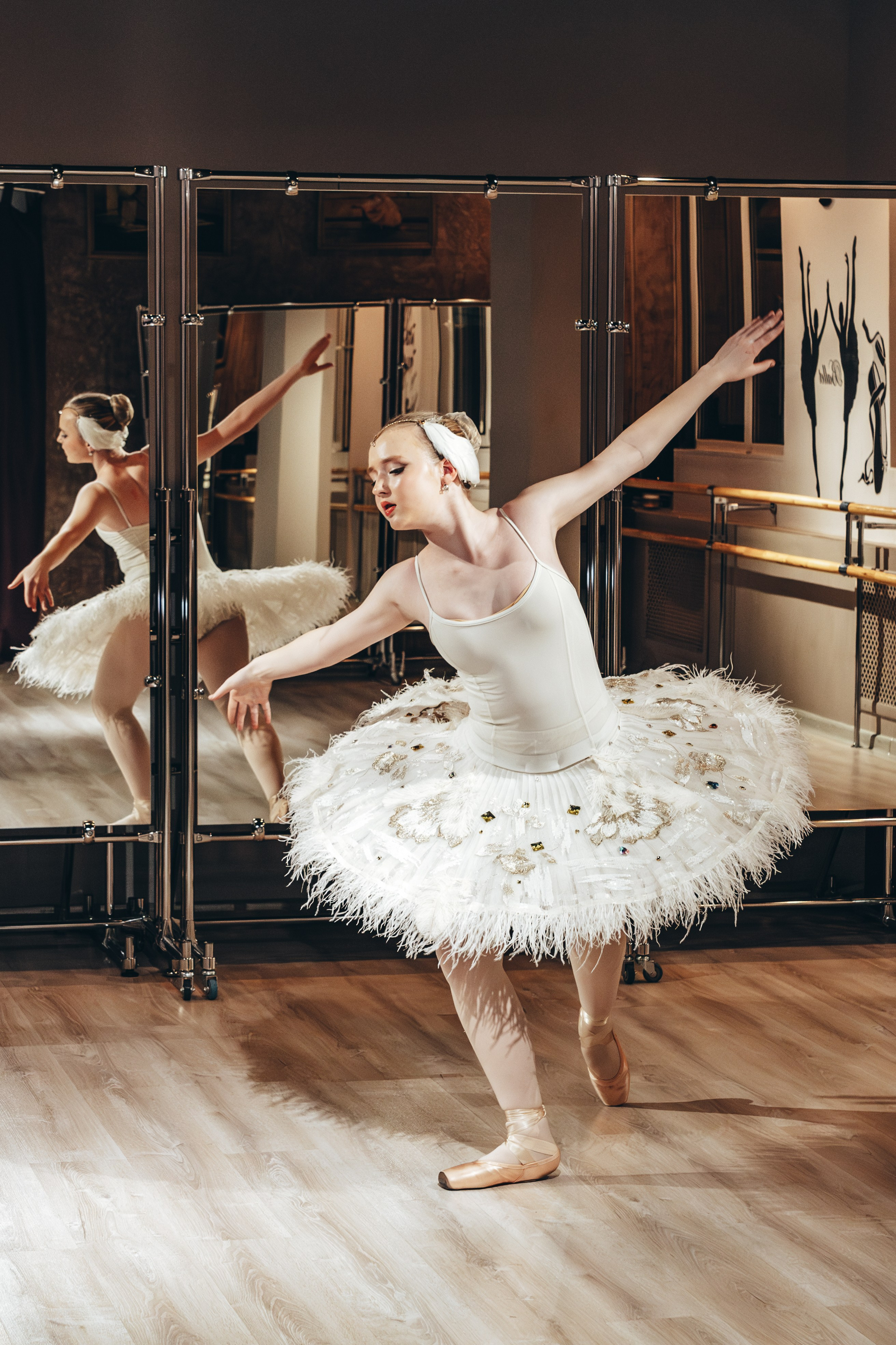 Балетная SТУДИЯ. Легкая фотография