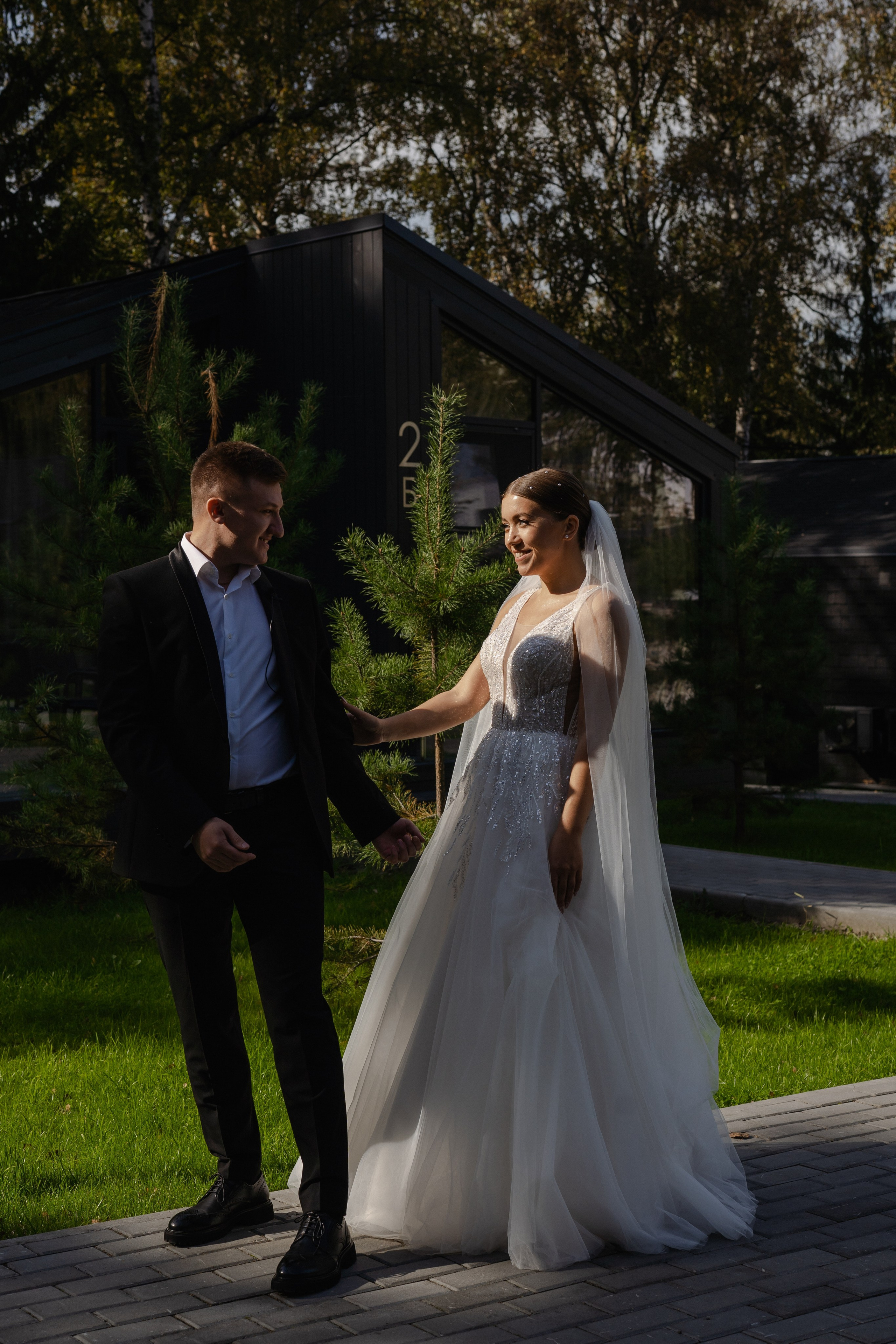 Любовь и Артур. Сосновый бор. Фотограф Аля Овчарова