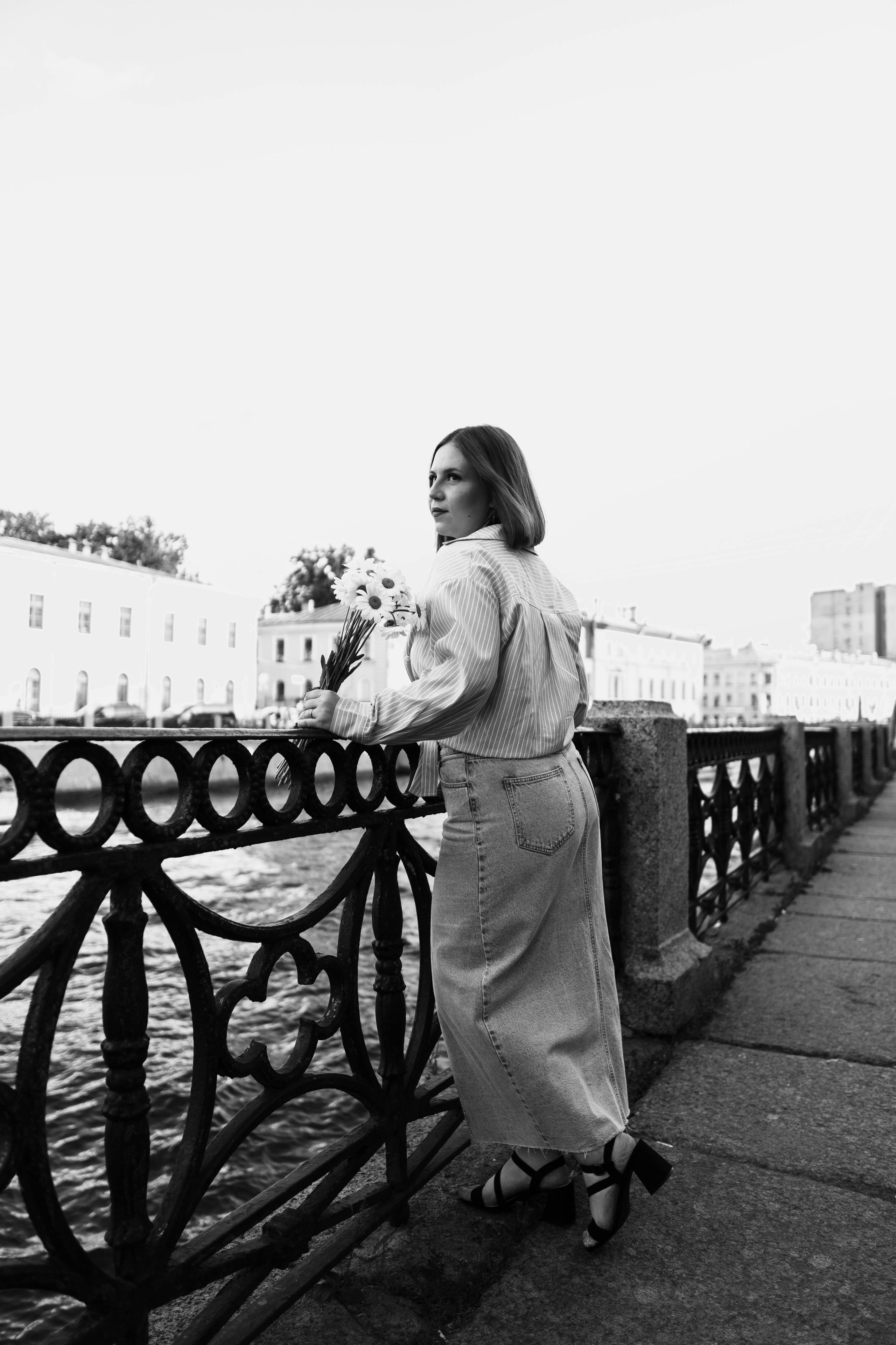 Виктория, ромашки и летний закат. Фотограф в Санкт-Петербурге Головина Анастасия