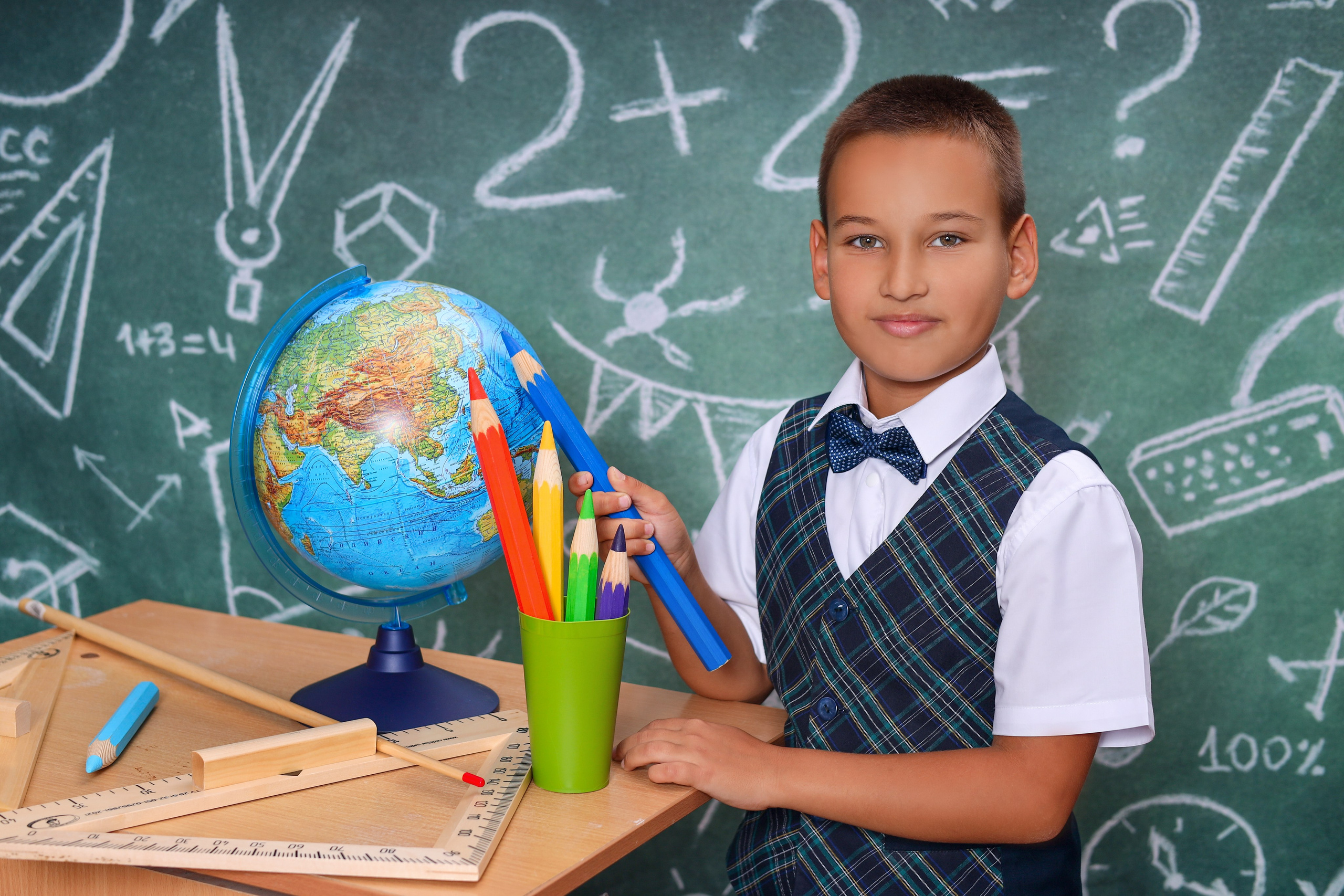 Фон Школьная Доска. Фотостудия «Стремянка».Фотосессии в детских садах и школах