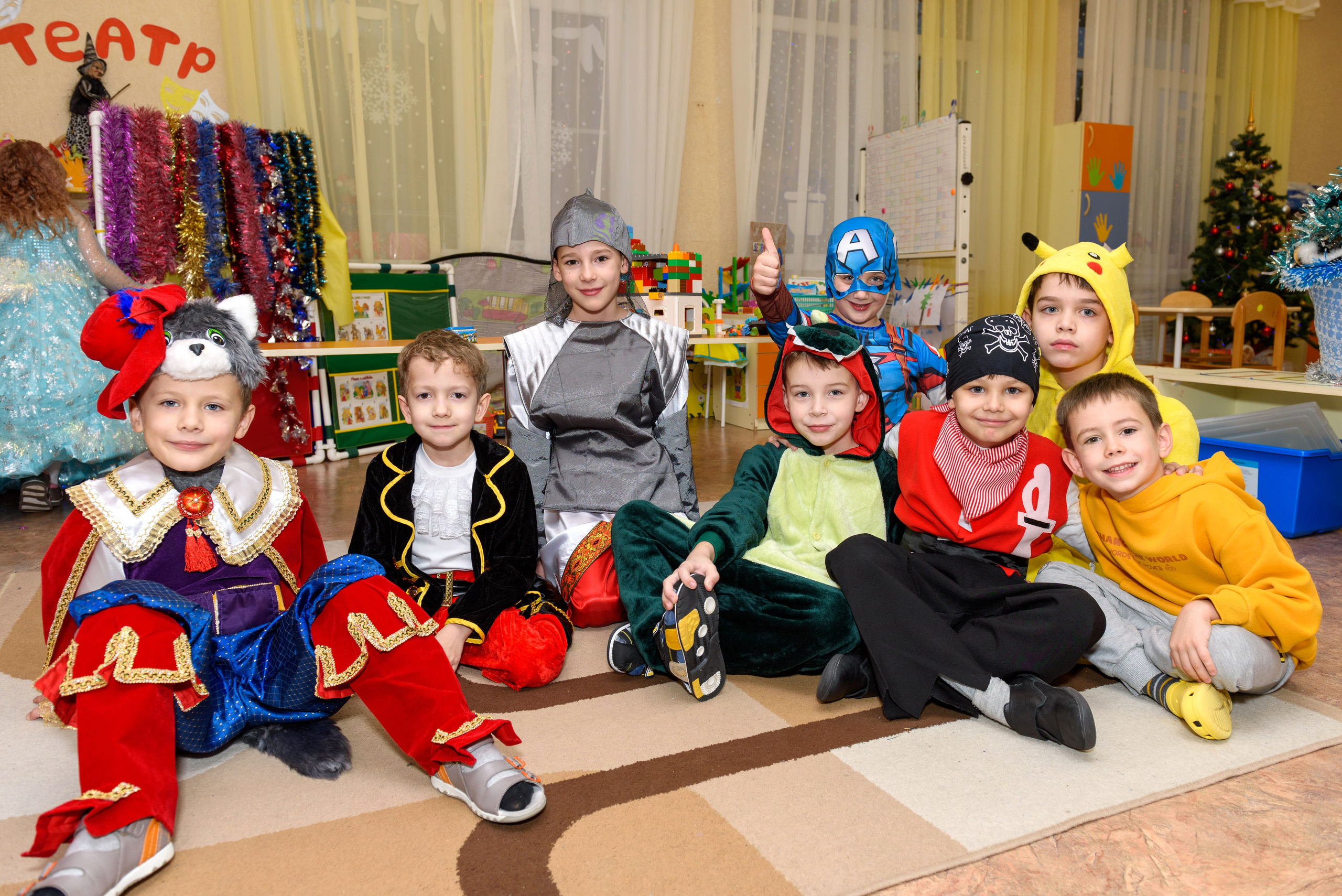 Новогодний утренник в детском саду. Семейный и детский фотограф в г. Геленджике Ольга Бурдюк