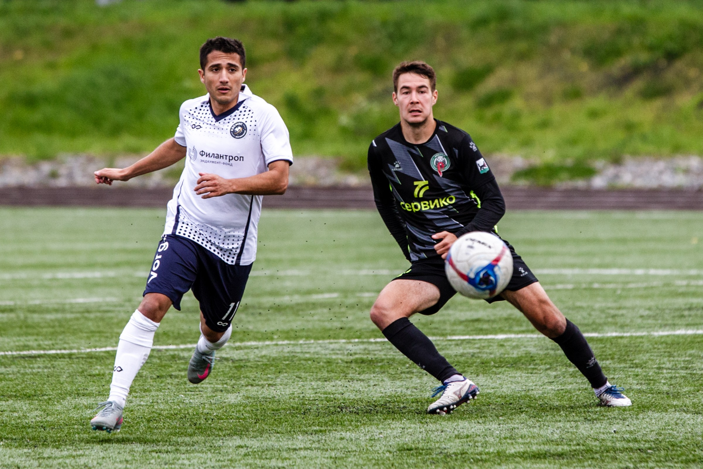 Первенство России по футболу LEON-Вторая лига Б | ФК Иркутск — Космос (Долгопрудный) | 14.09.25. Фотограф в Иркутске Евгения Айвазова