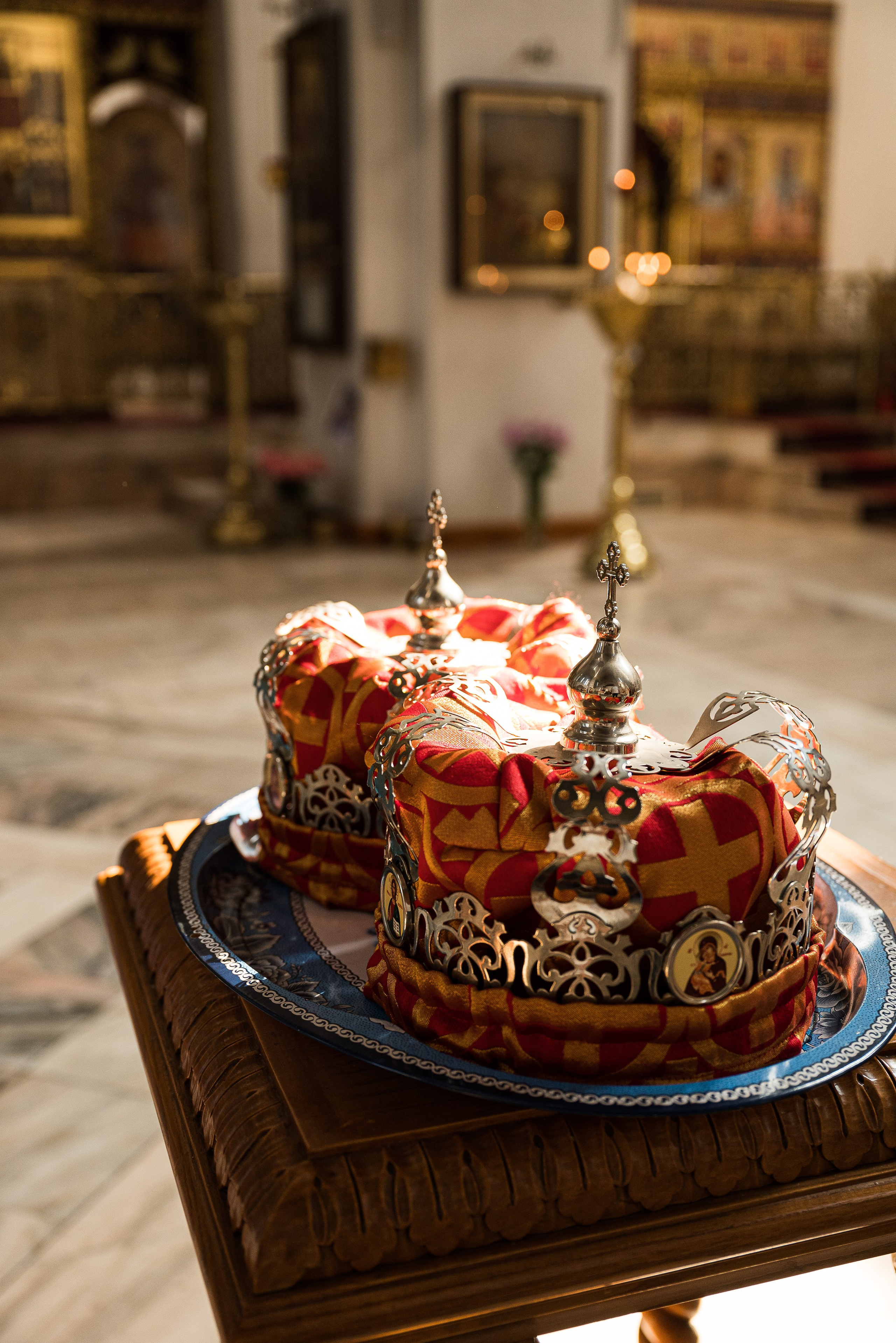 Венчание в Храме Торжества Православия в Алтуфево. Фотограф Ксения Огородова портфолио