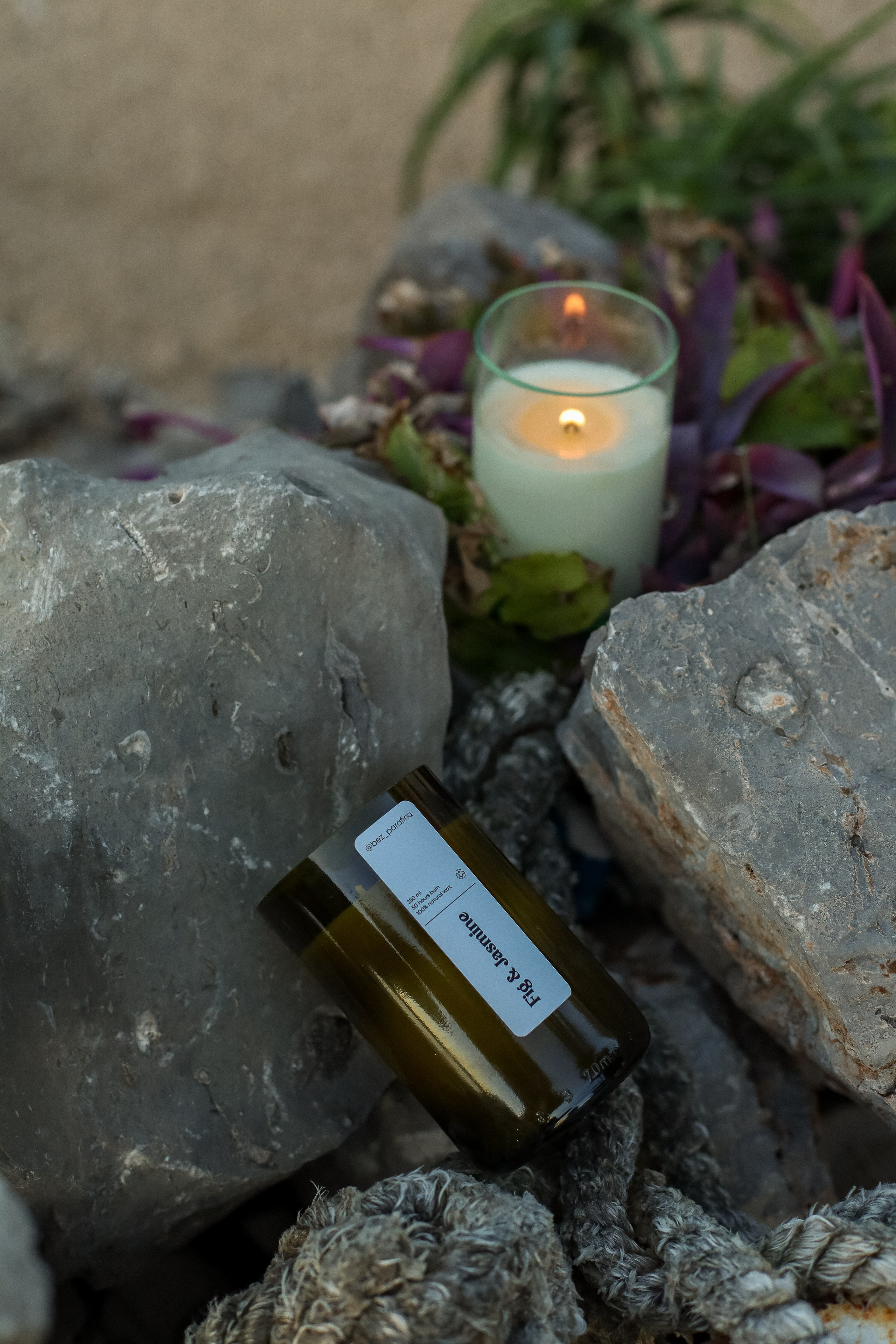 Candles brand bez_parafina. Photographer in Montenegro — professional photoshoots