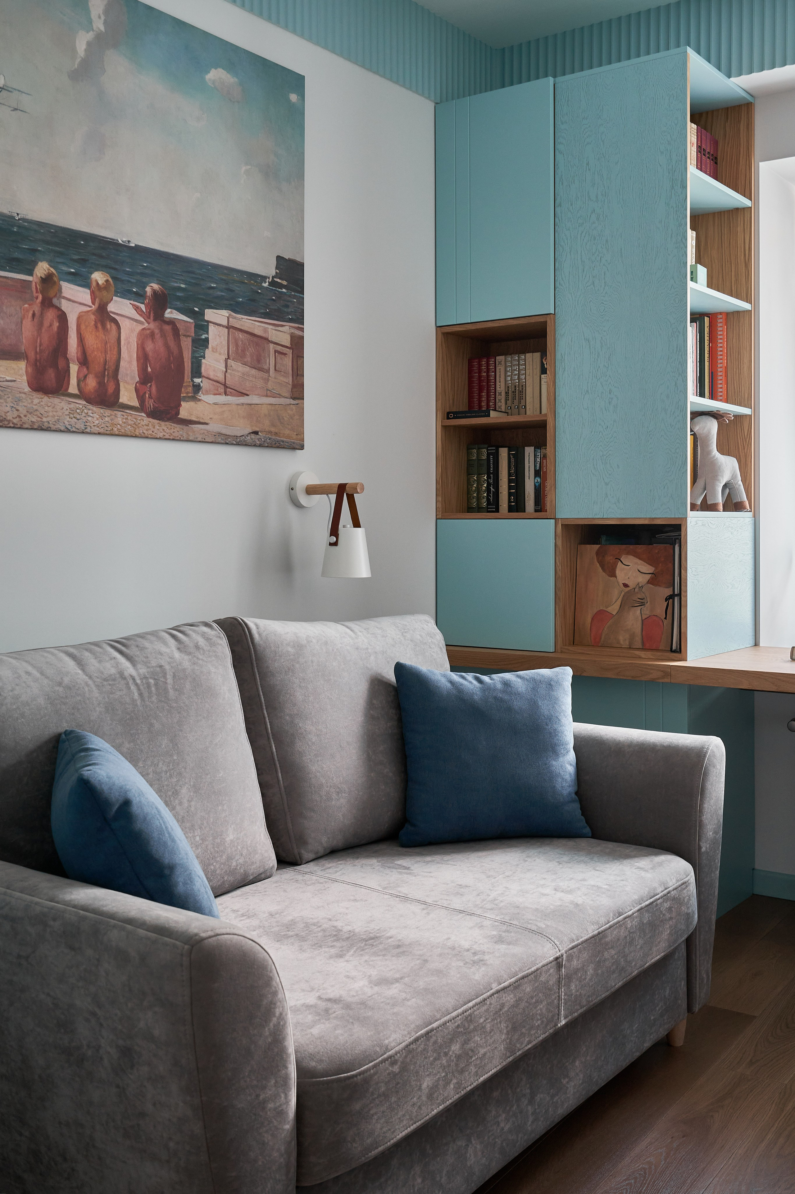 Цвет настроения Синий (публикация в журнале Buro 314). Бояршинов Антон Интерьерный фотограф/видеограф Москва