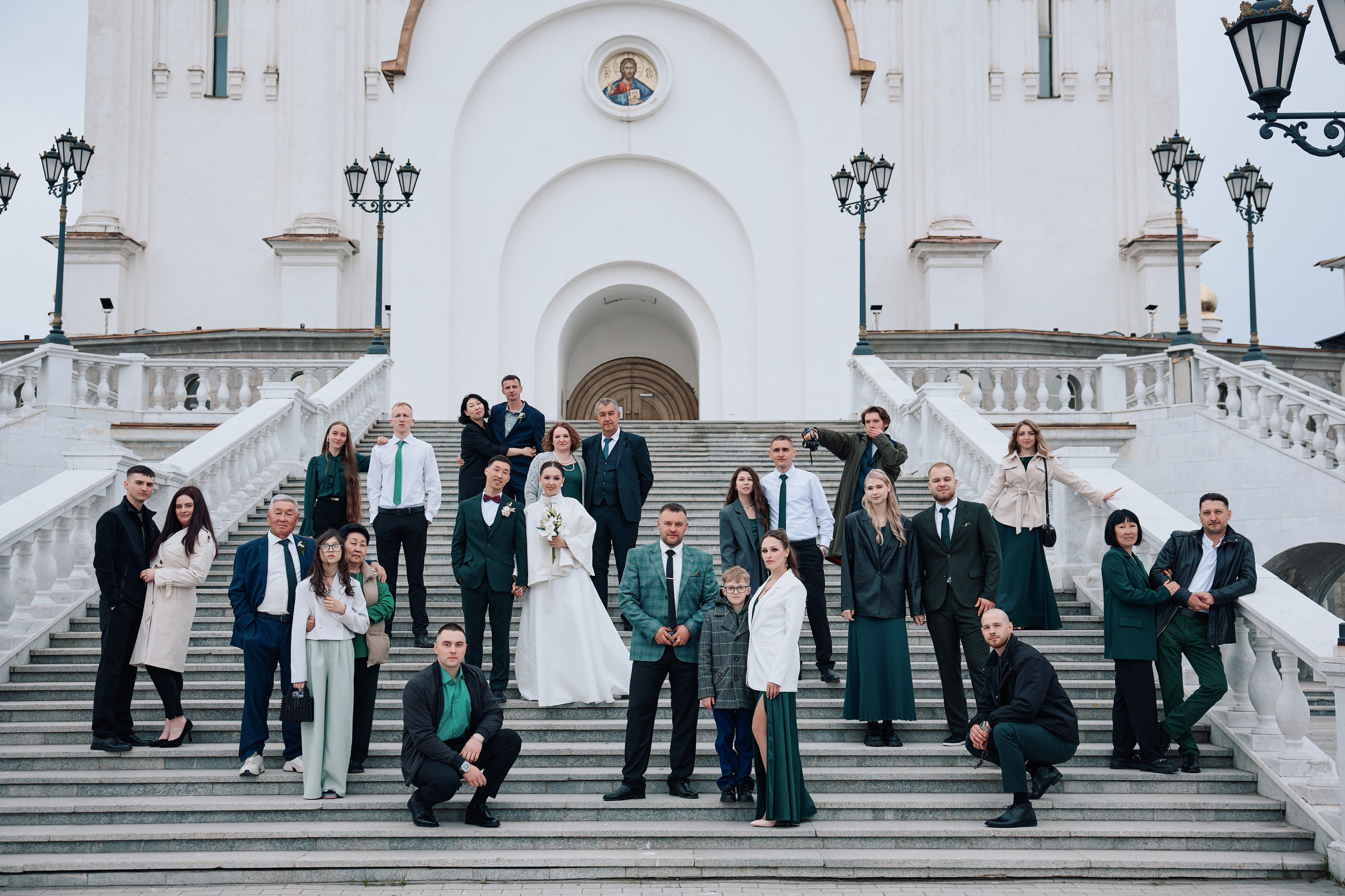 Классическая свадебная фотография