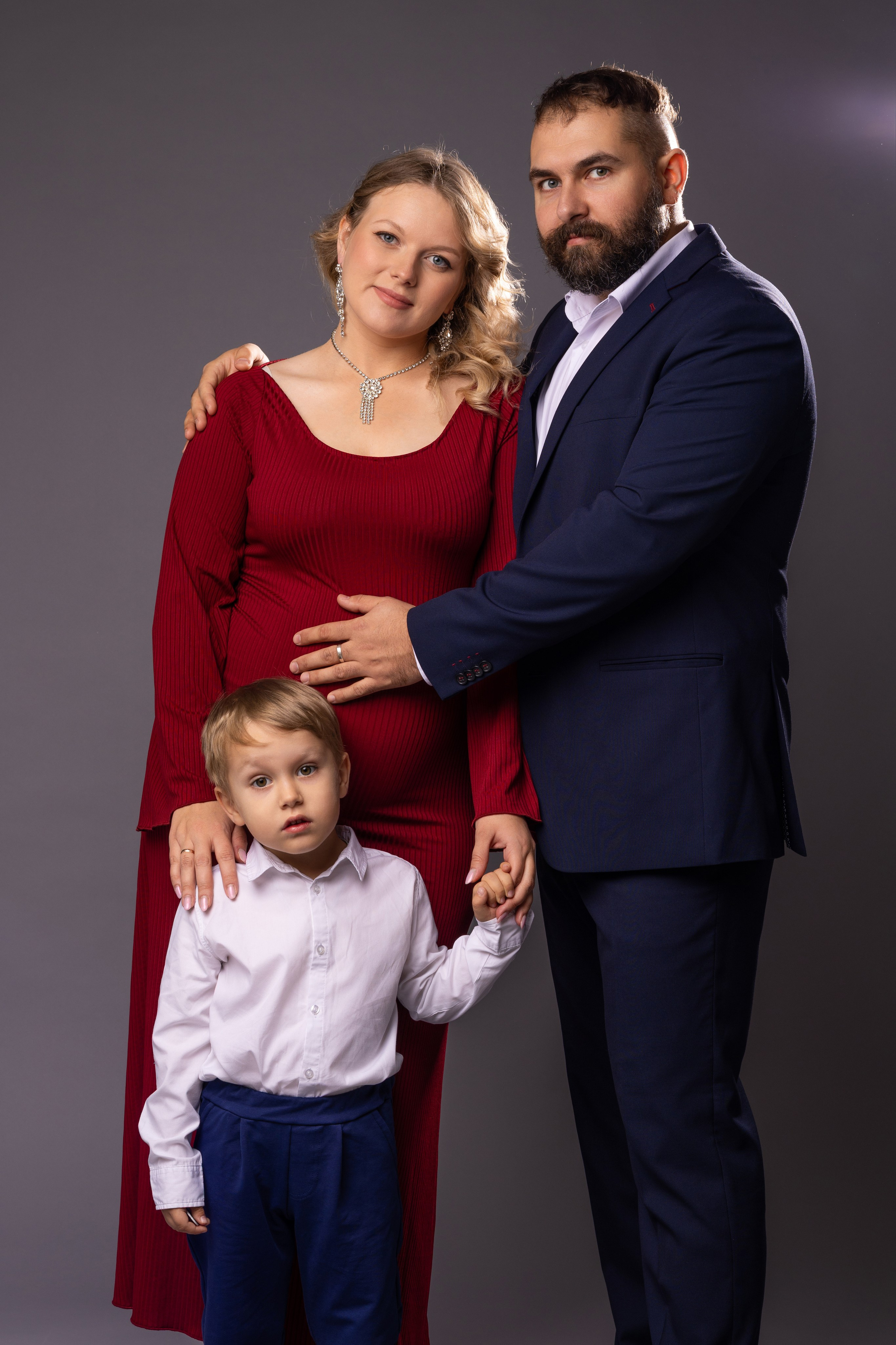 Семейная в студии. Семейный фотограф в Дзержинске Наталья Лаэтина