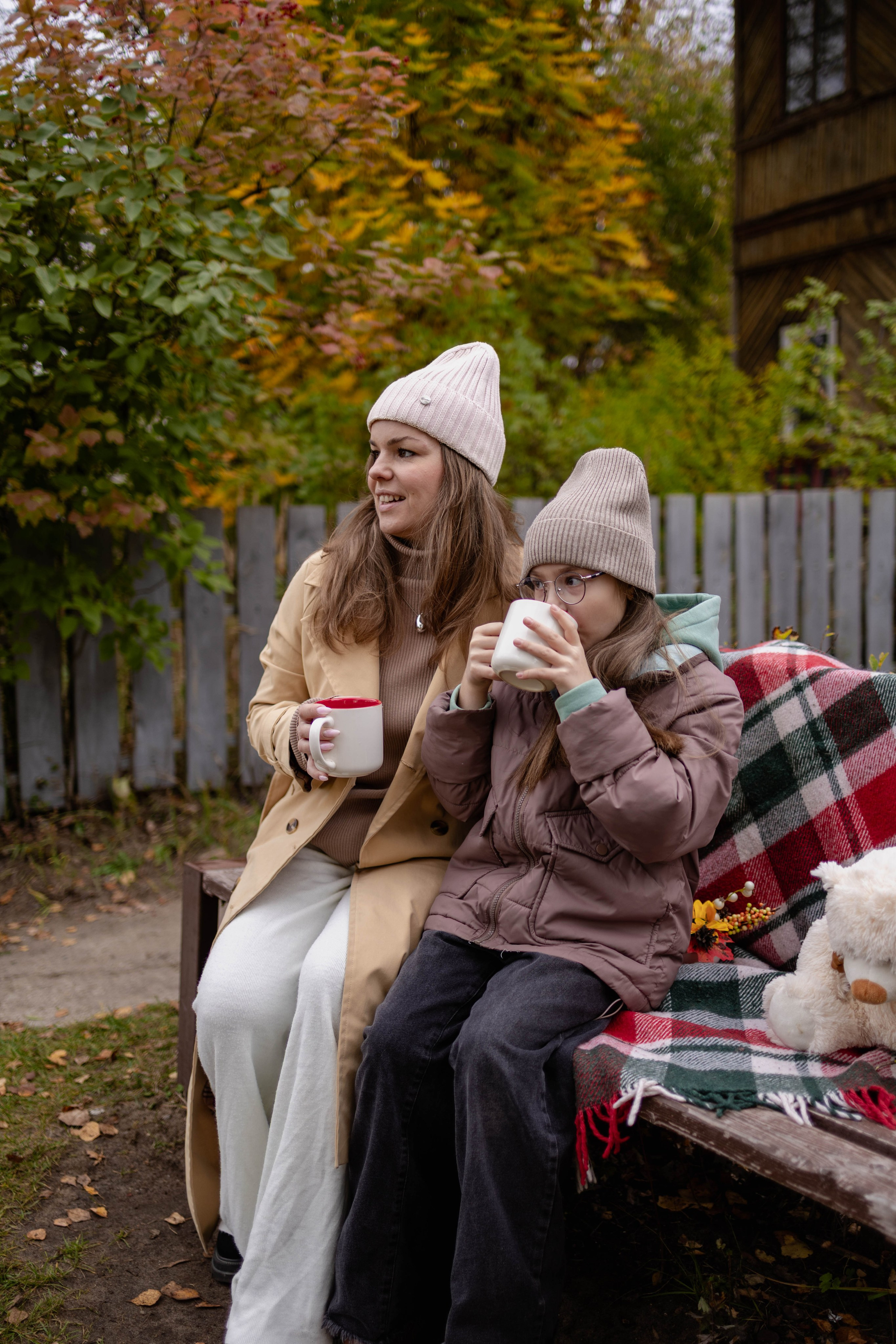 Пикник у дома. Осень. Семейный фотограф в Дзержинске Наталья Лаэтина