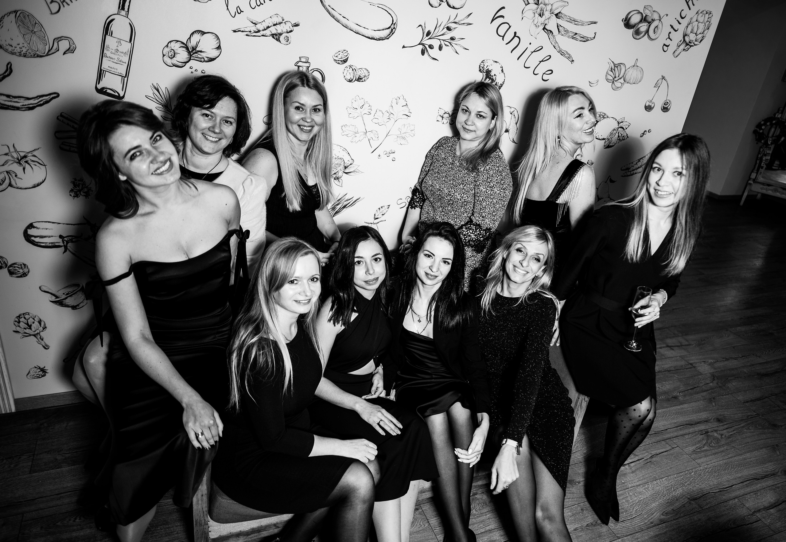 Фотосессия для девушек в студии на день рождения в Туле