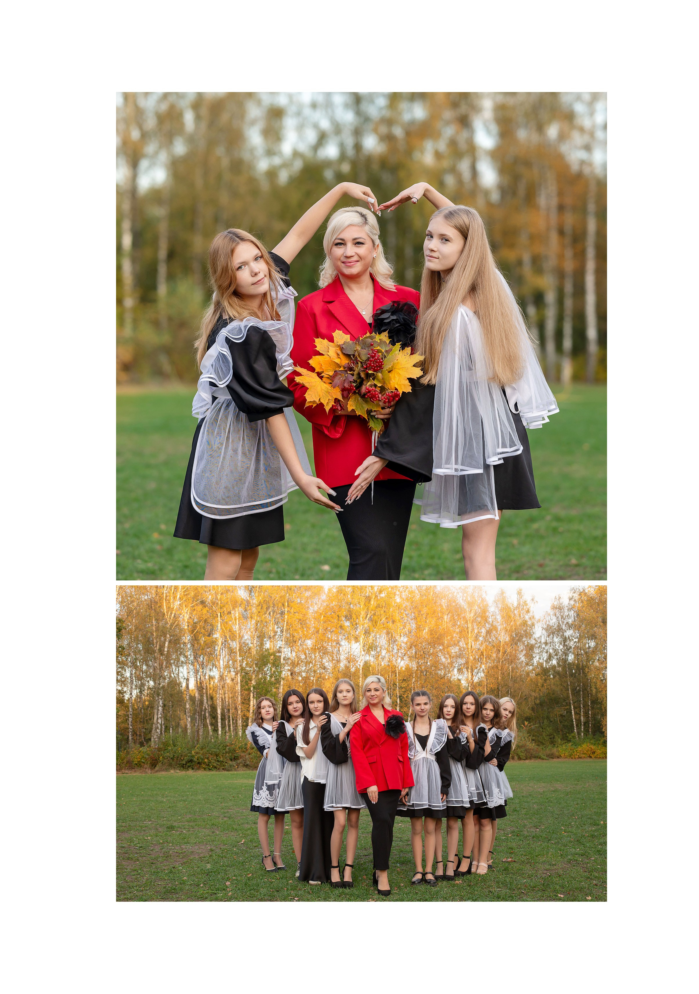 Альбом общей вёрстки для старшей школы 23×30 15 разворотов. Семейный фотограф в г. Воскресенск Наталия Молева