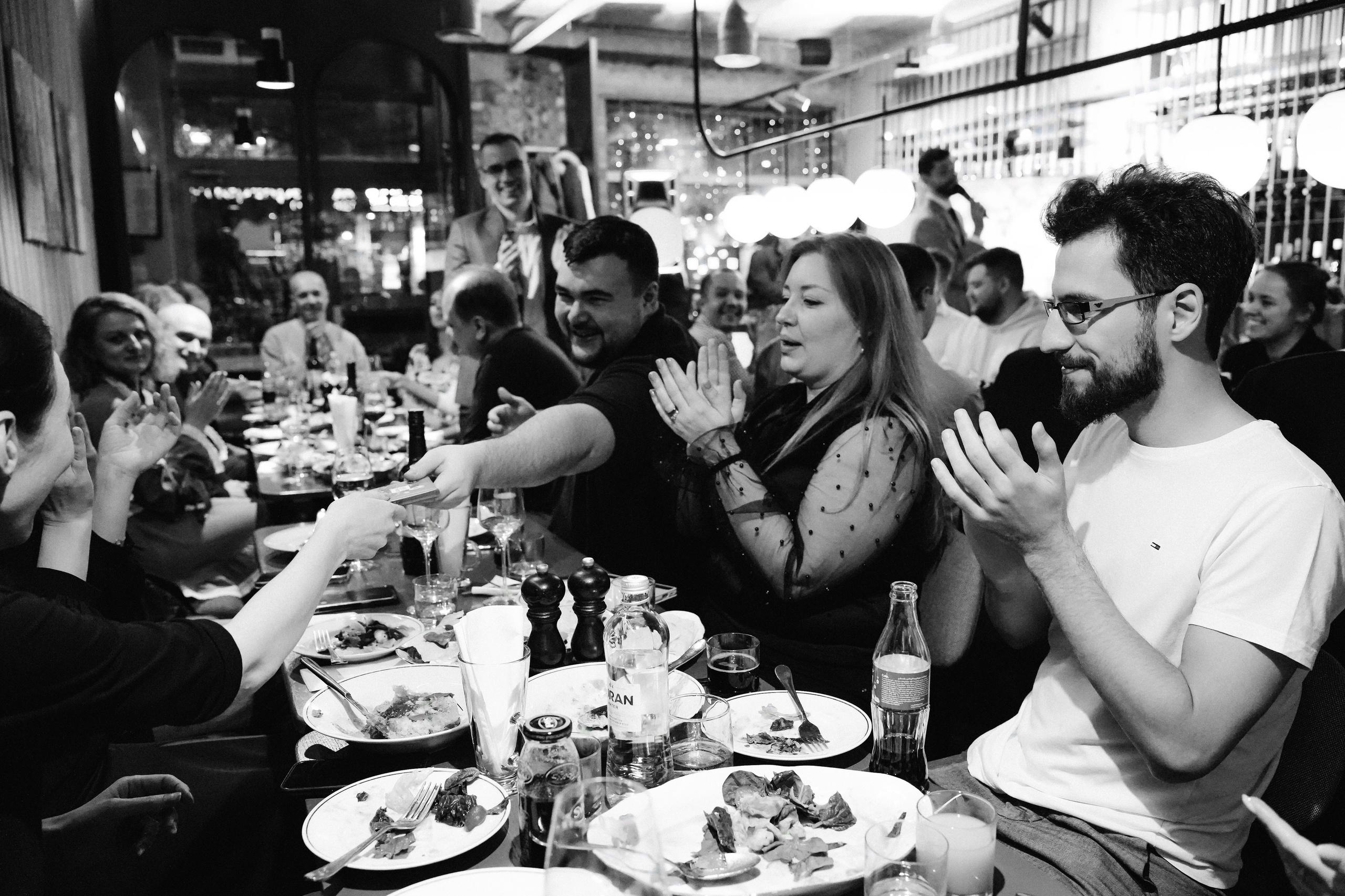 Корпоратив в баре Трамвай