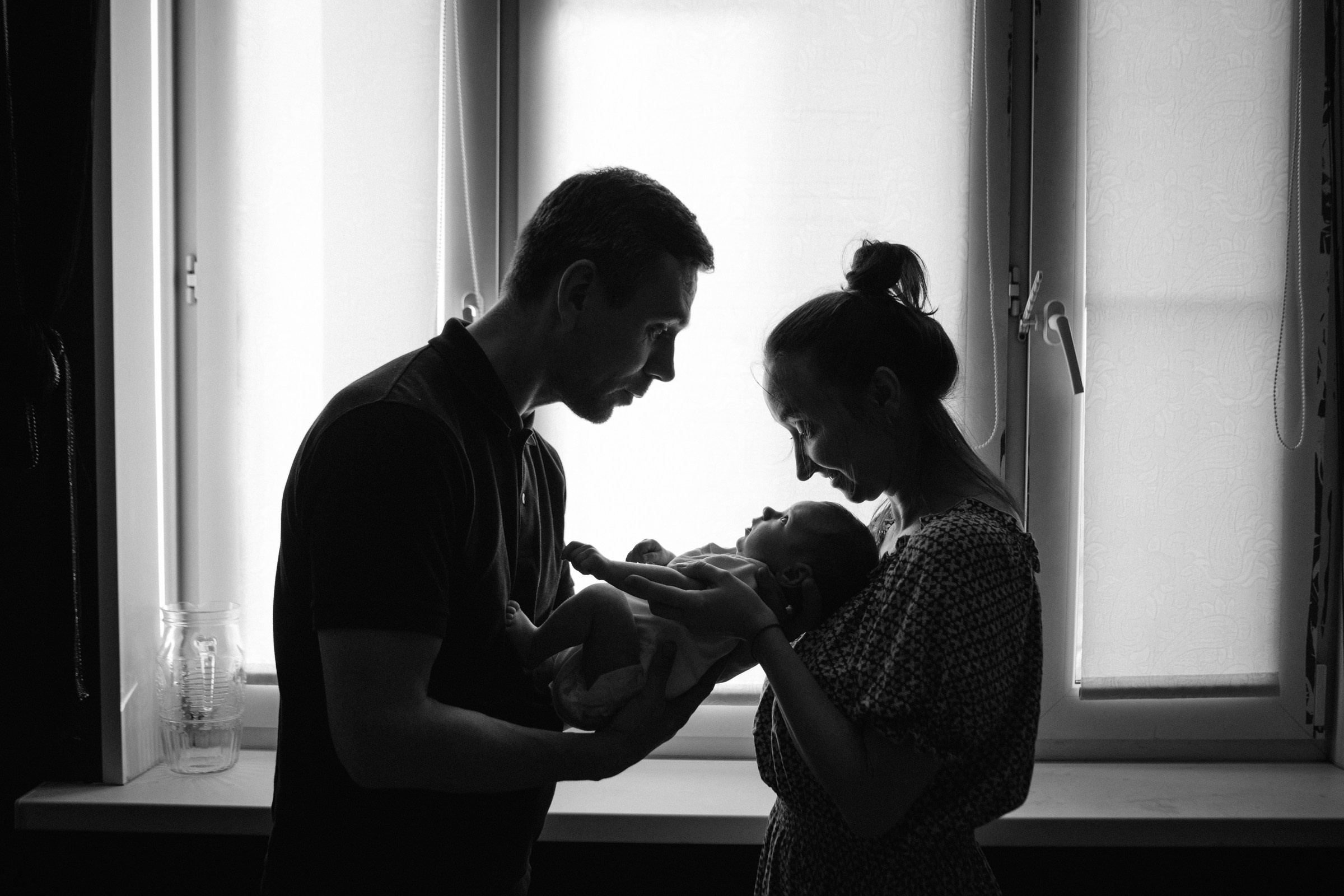 Домашняя съемка Вета и родители. Женский и репортажный фотограф Москва Натали Смирнова