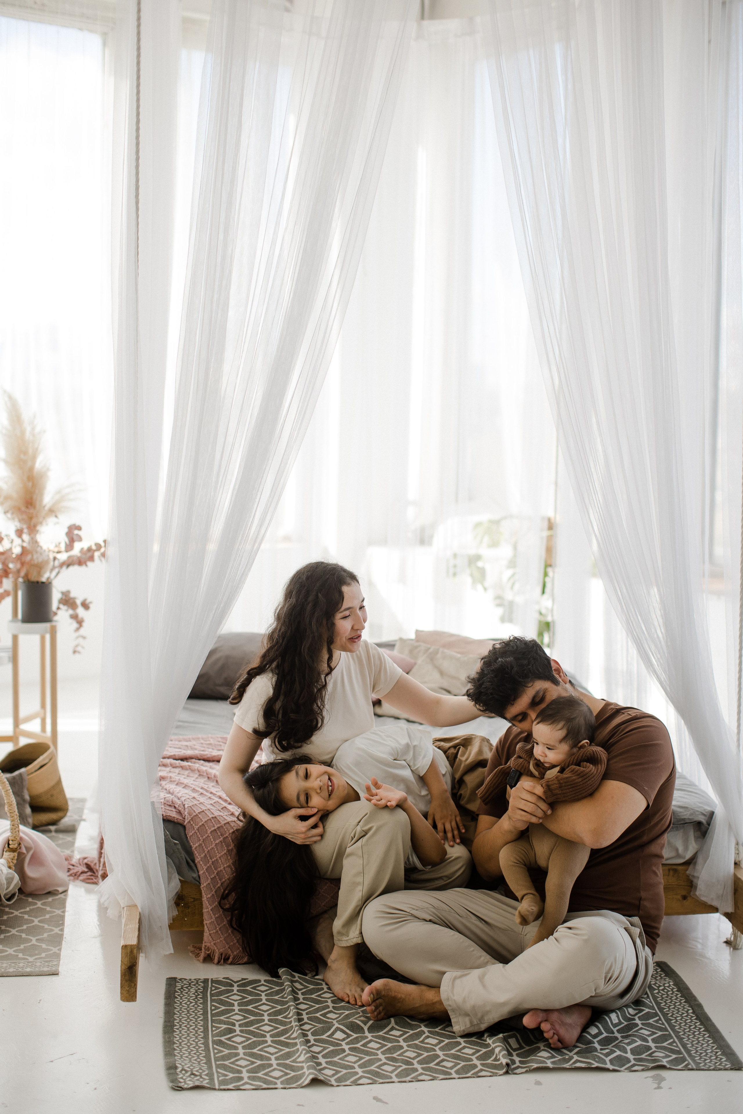 Фара с семьей. Семейный и детский фотограф в Москве Кузьмина Мария