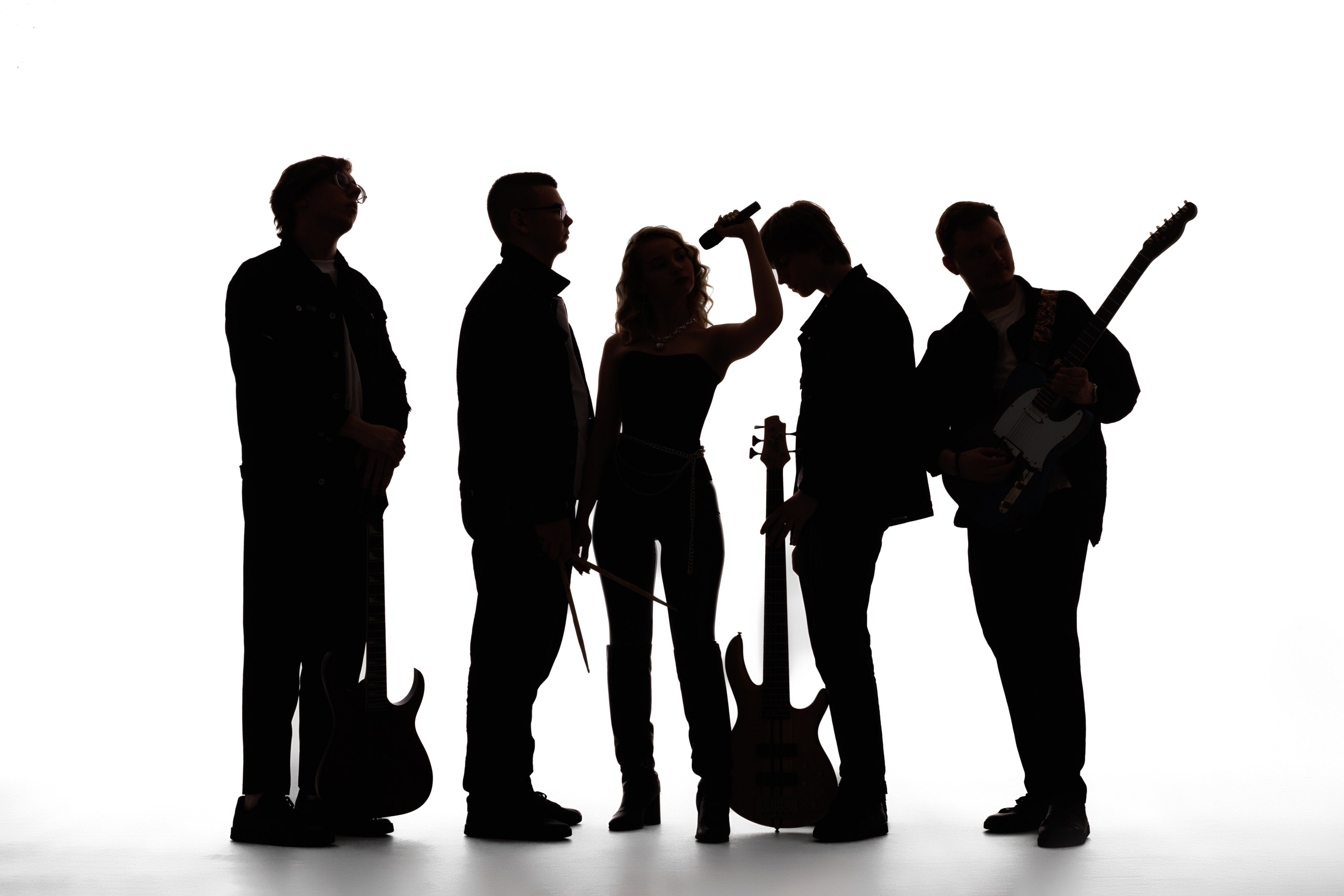 Контент фотосессия кавер-группы BEST SOUND BAND. Анастасия, Фотограф женского портрета и беременности в стиле vogue