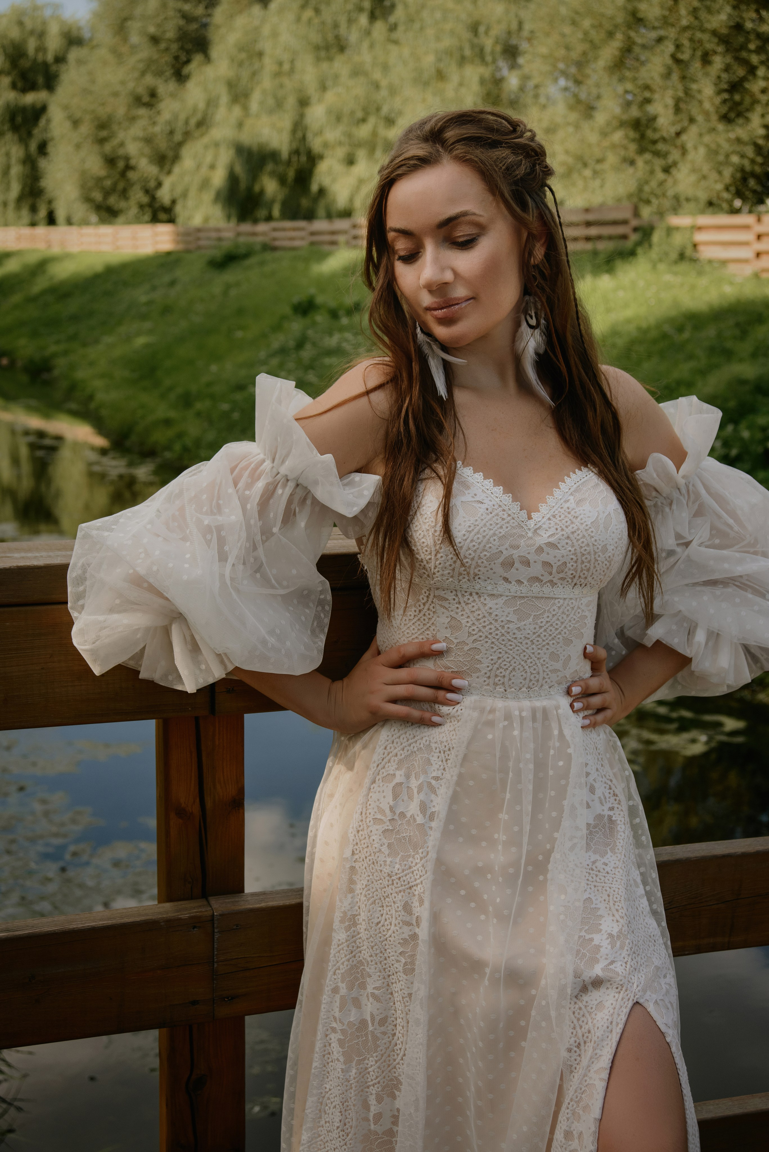 Фотосессия в свадебных платьях в стиле бохо. Фотограф Москва: тематическая фотосессия с подбором образа