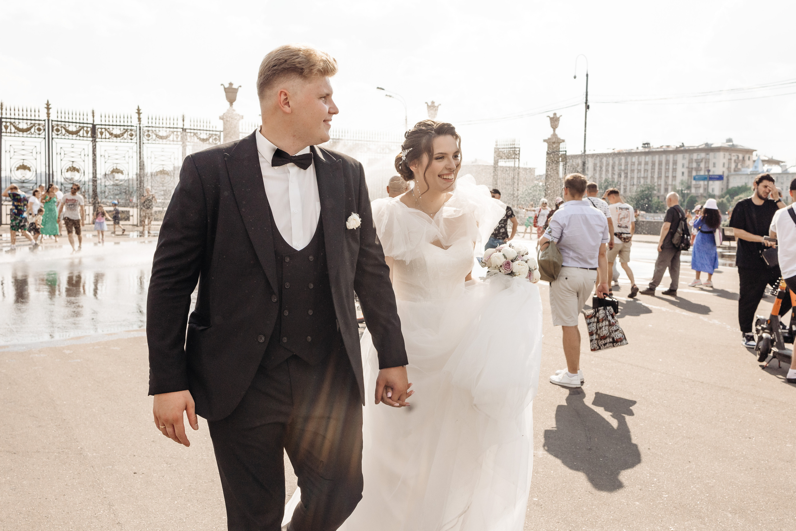 Нескучный сад/Парк Горького. Свадебный фотограф Маргарита Глумскова