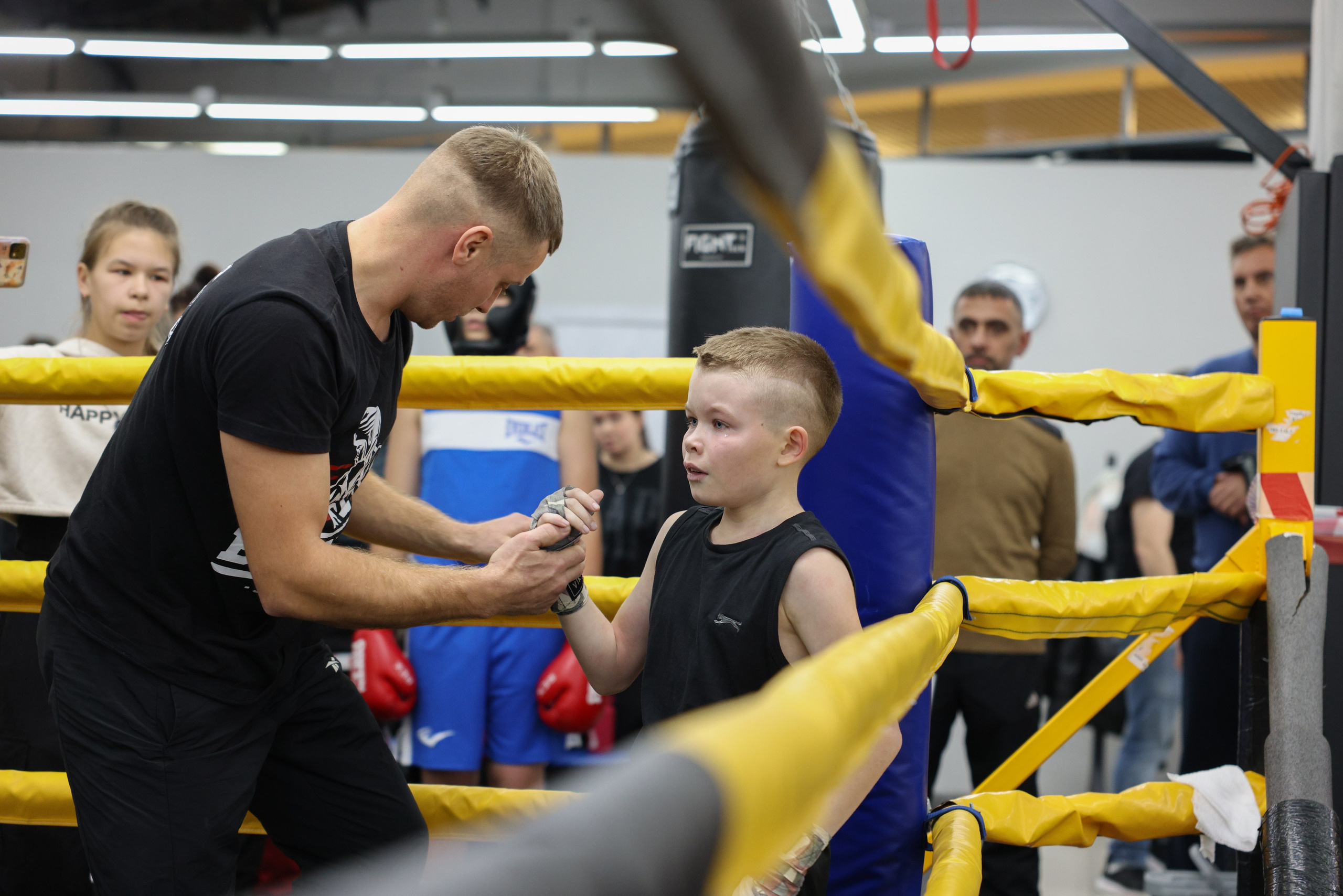 Открытый ринг «кубок ООО «ТЭК НеваСпецТяж». Фотограф Александр Заломаев