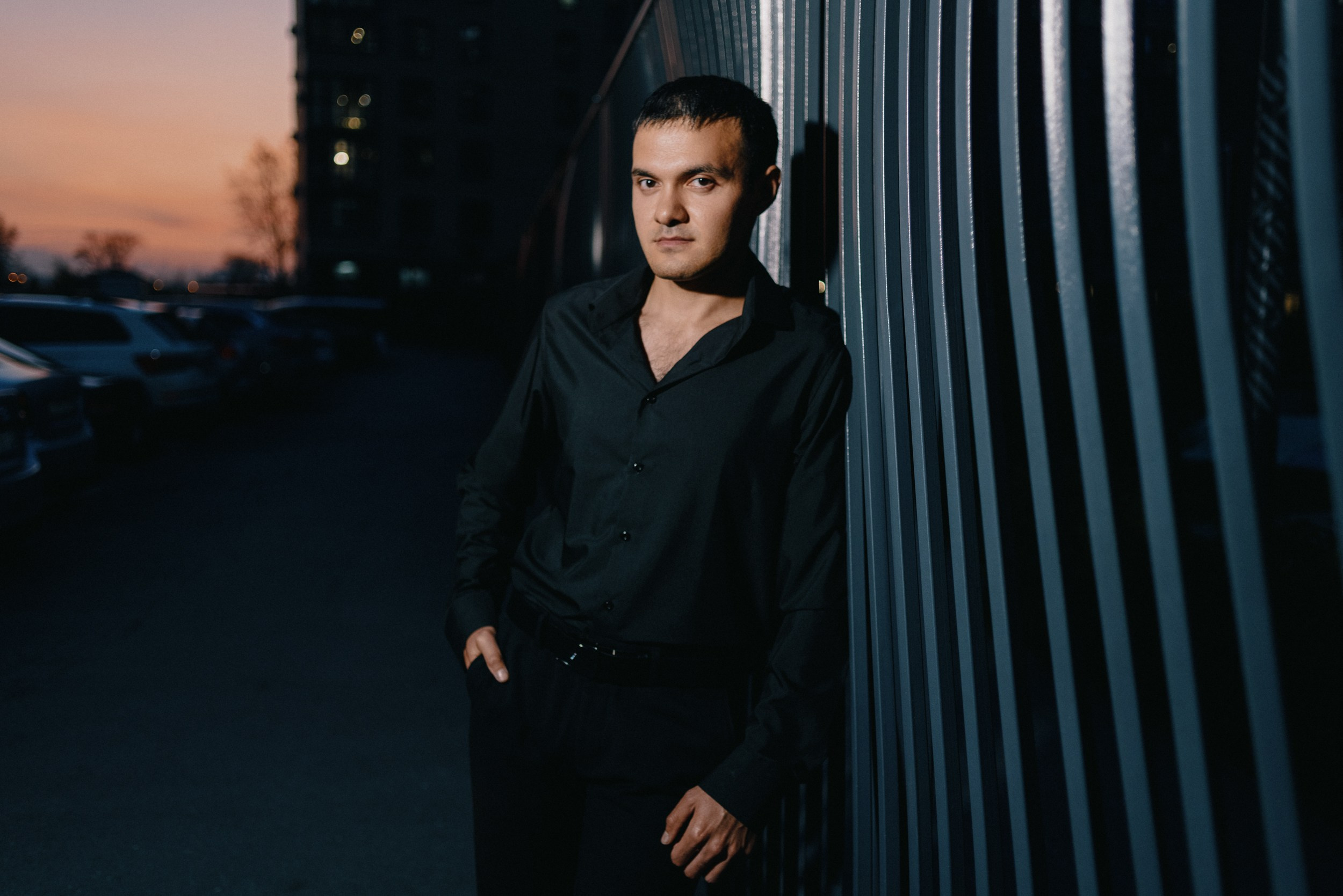 Ночная мужская съемка в тюмени. Фотограф Дарья Мустафина, Тюмень