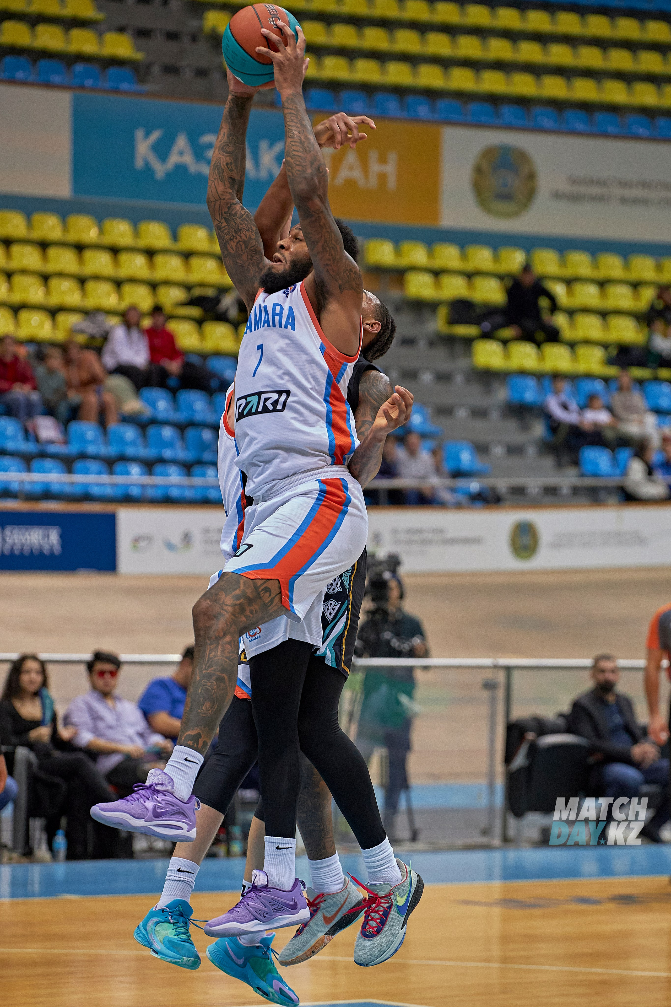 VTB League (Astana — Samara) 27 November 2023. Professional photo & Event agency (Kazakhstan, Astana)