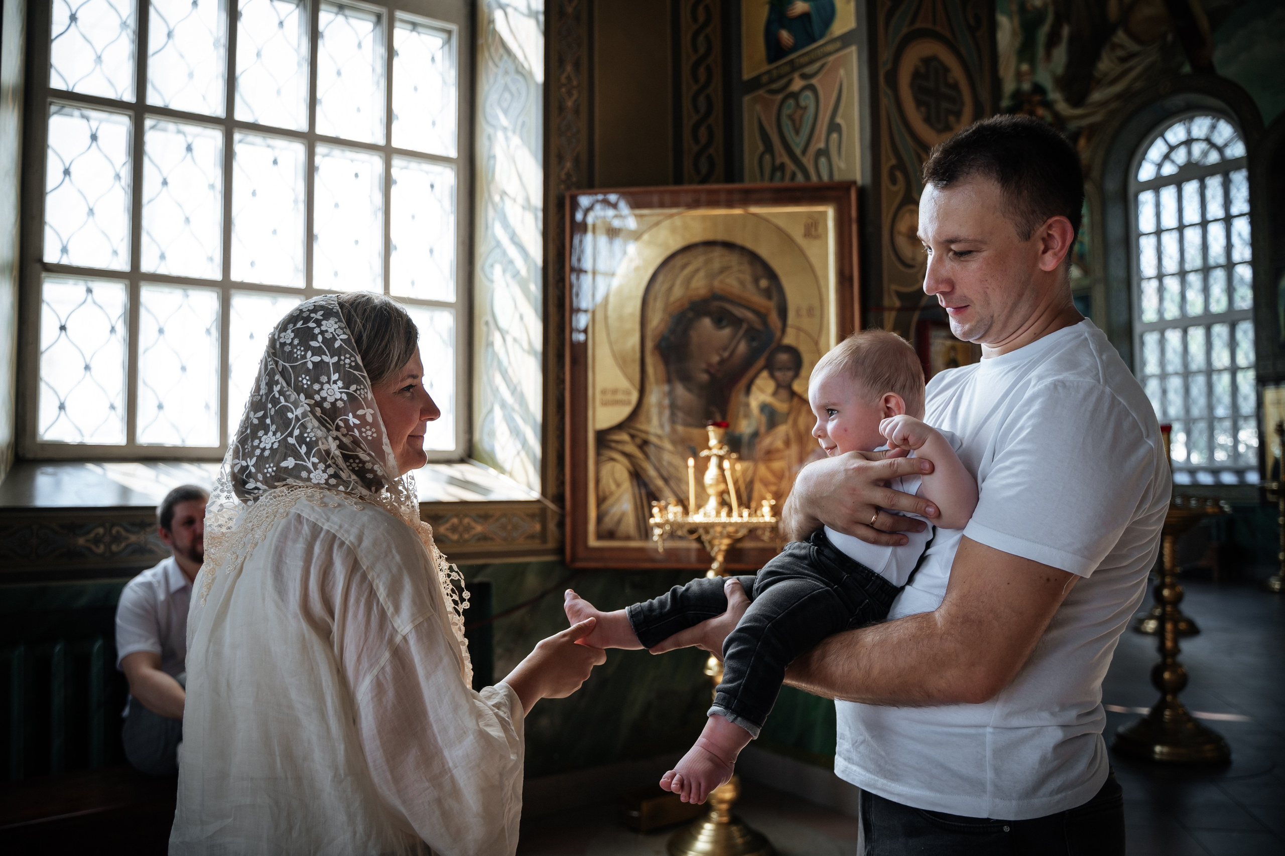 Крещение Евгения. Главная