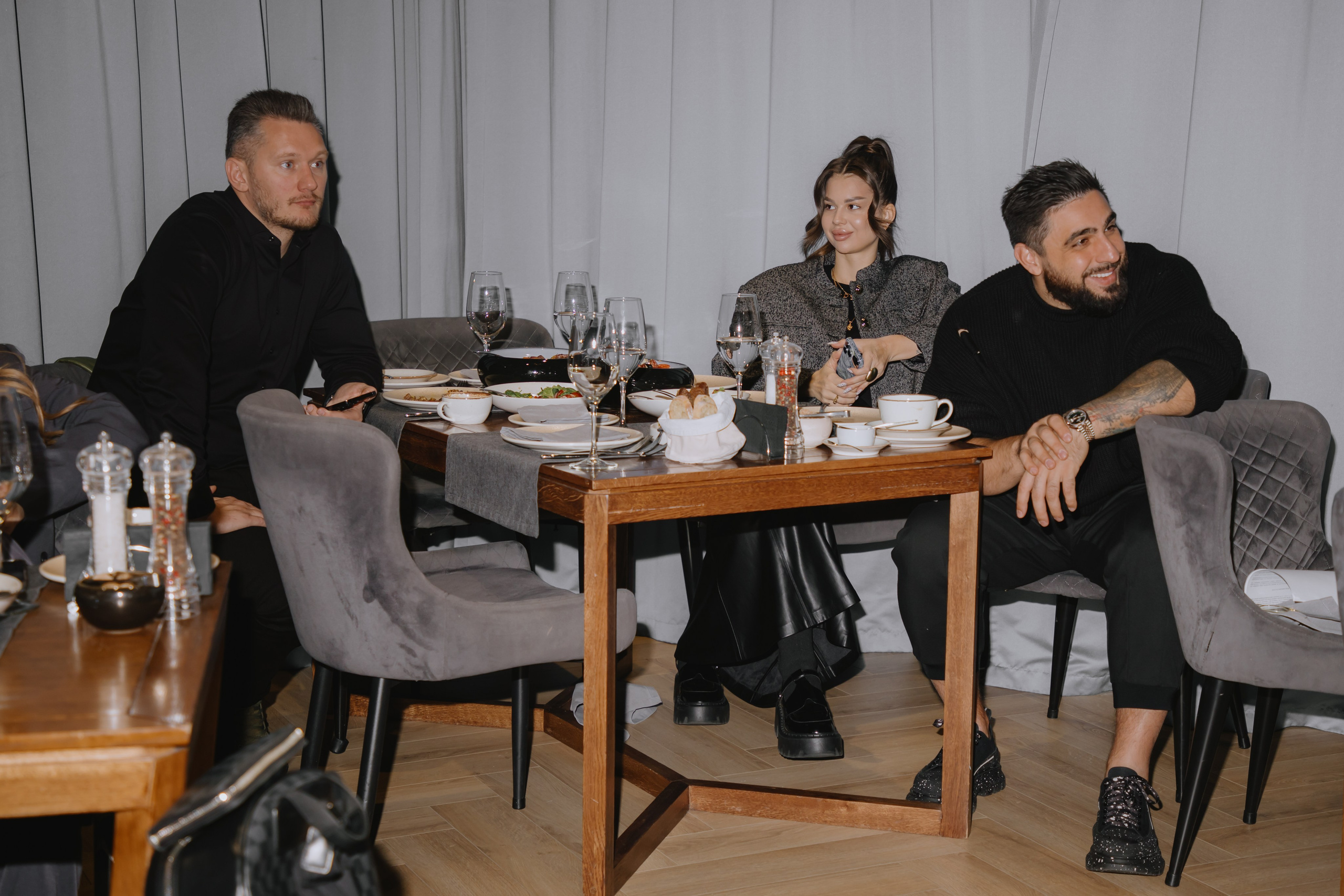 Бизнес завтрак на 89 этаже. Фотограф в Москве и Санкт-Петербурге Дарина