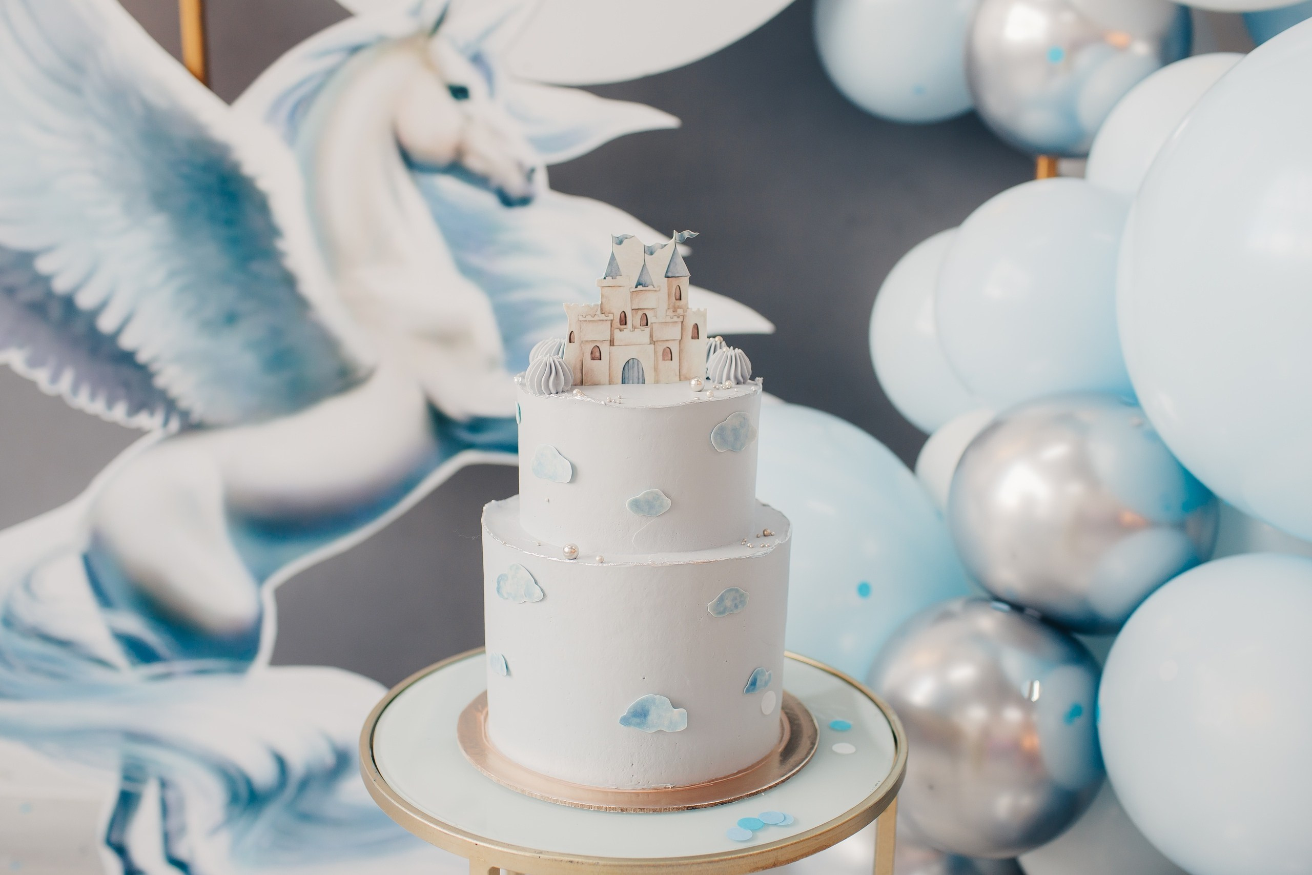 Фотосессия дня рождения в детской студии. Фотограф Евгения Мальцева, Архангельск