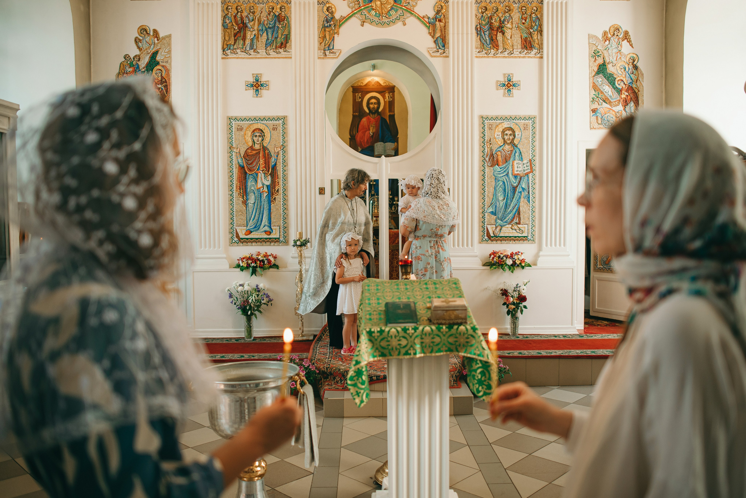 Таинство Крещения. Семейный и детский фотограф в Обнинске, Калуге, Москве