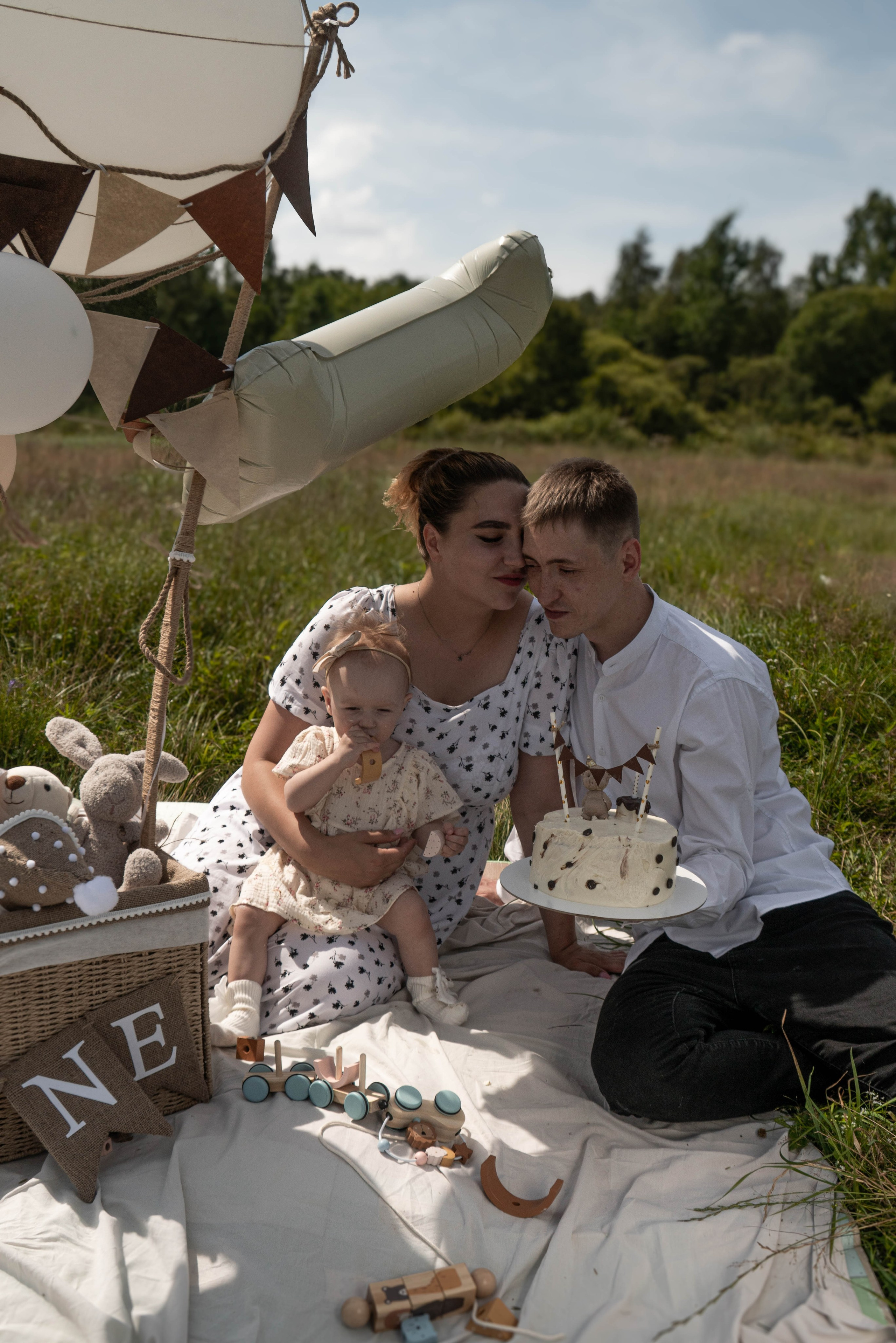 На воздушном шаре. Фотограф Санкт-Петербург