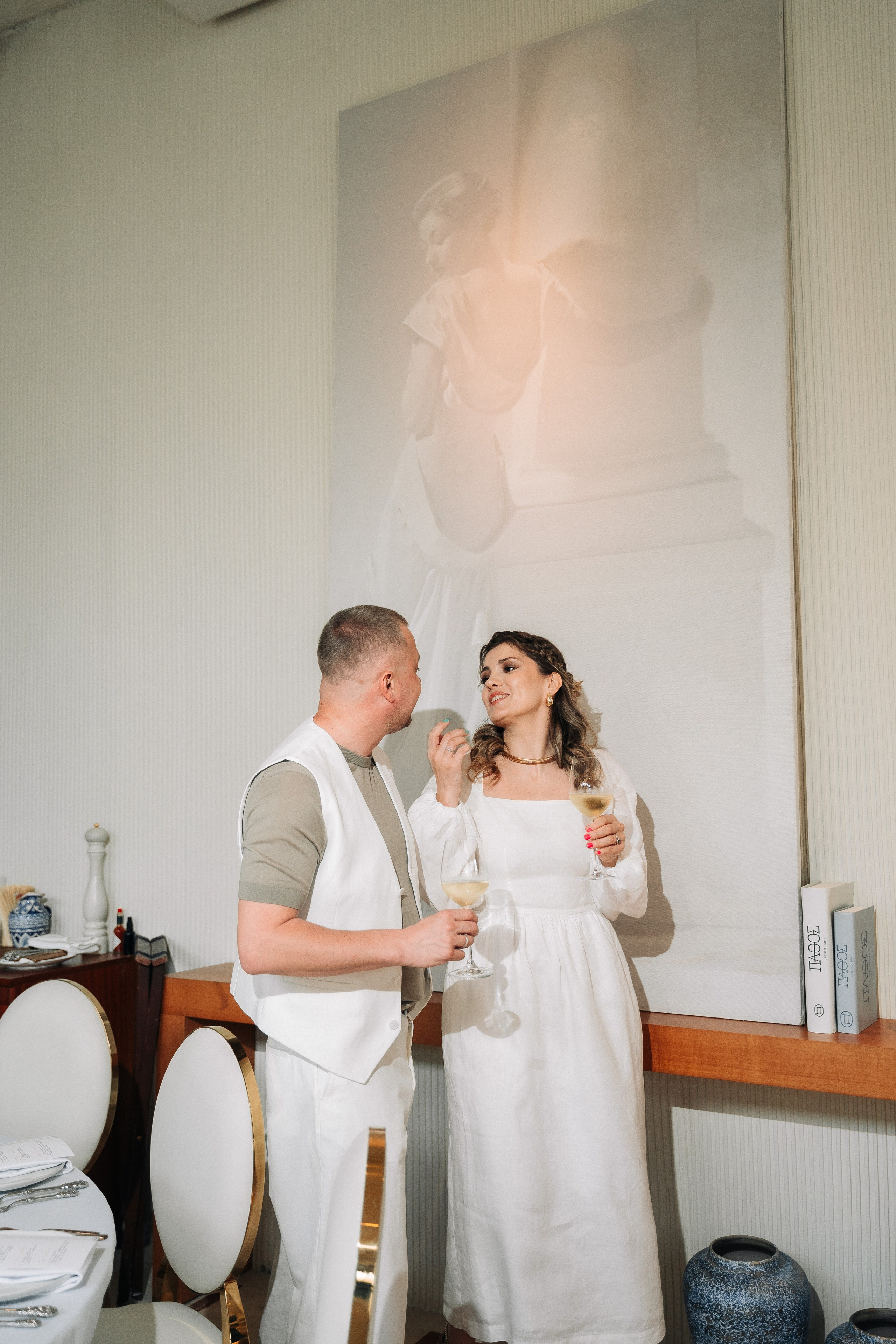 Welcome в ресторане PAFOS. Свадебный и семейный фотограф в Москве и МО Геннадий Туманцев