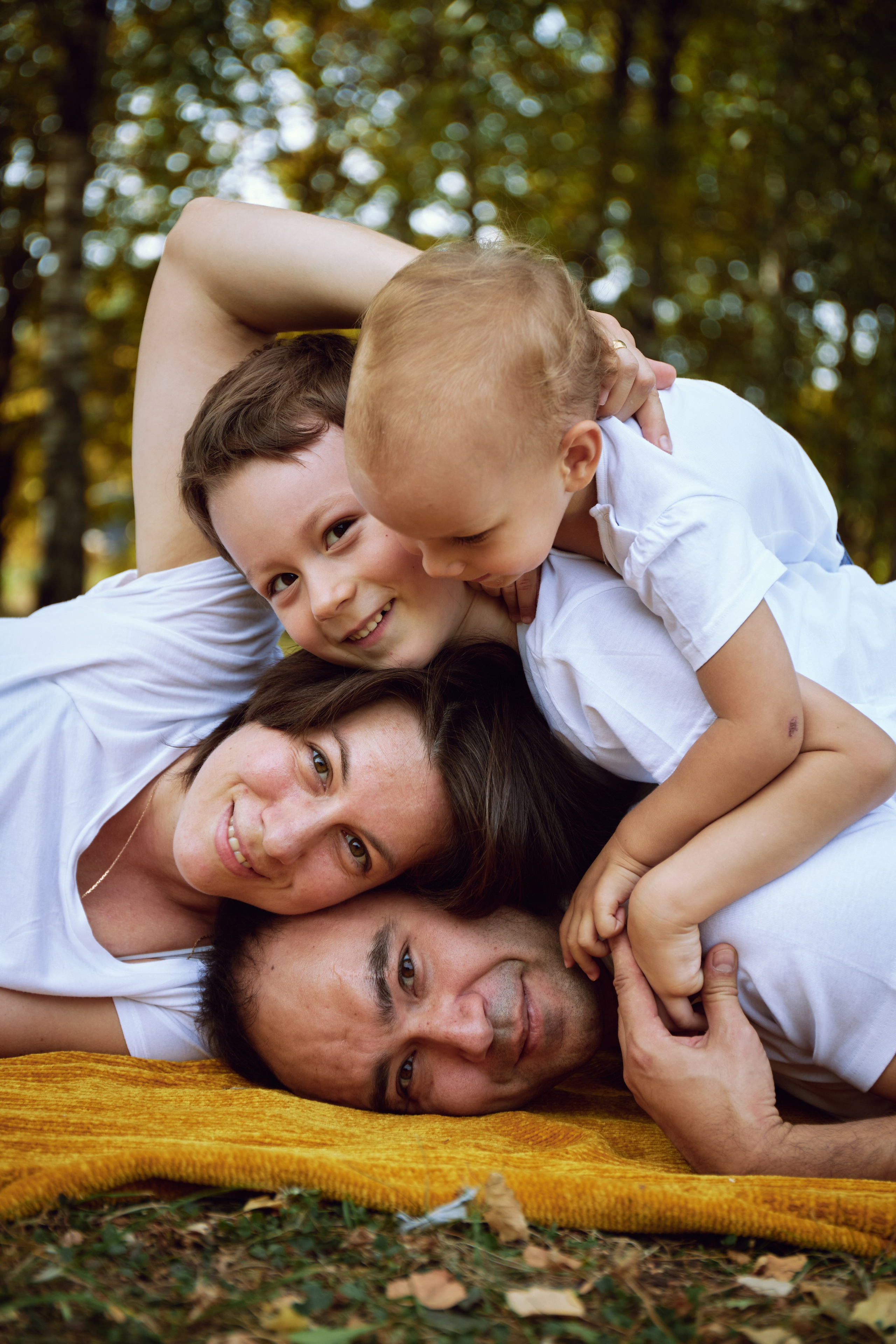 Семейная сьемка в парке