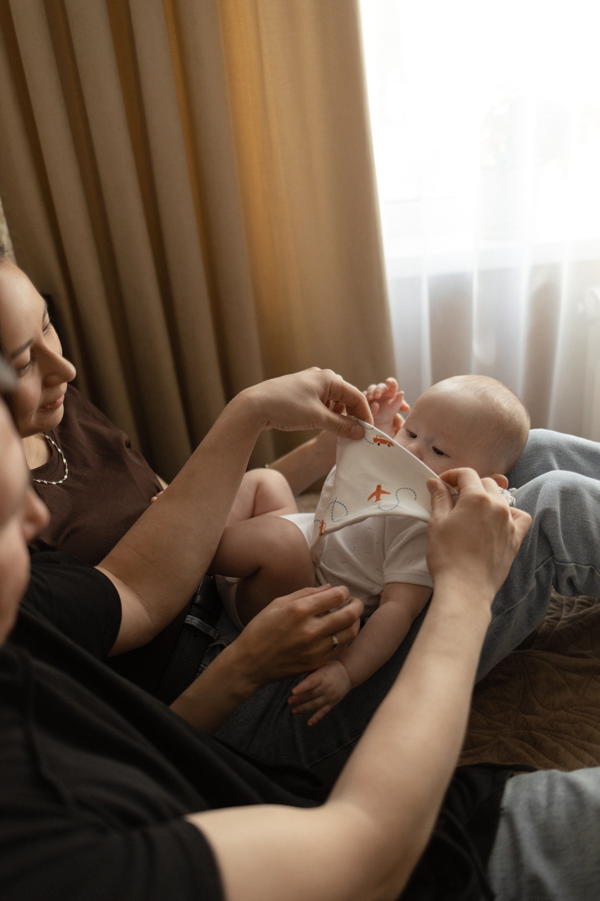 Лева и его родители. Семейный фотограф Челябинск
