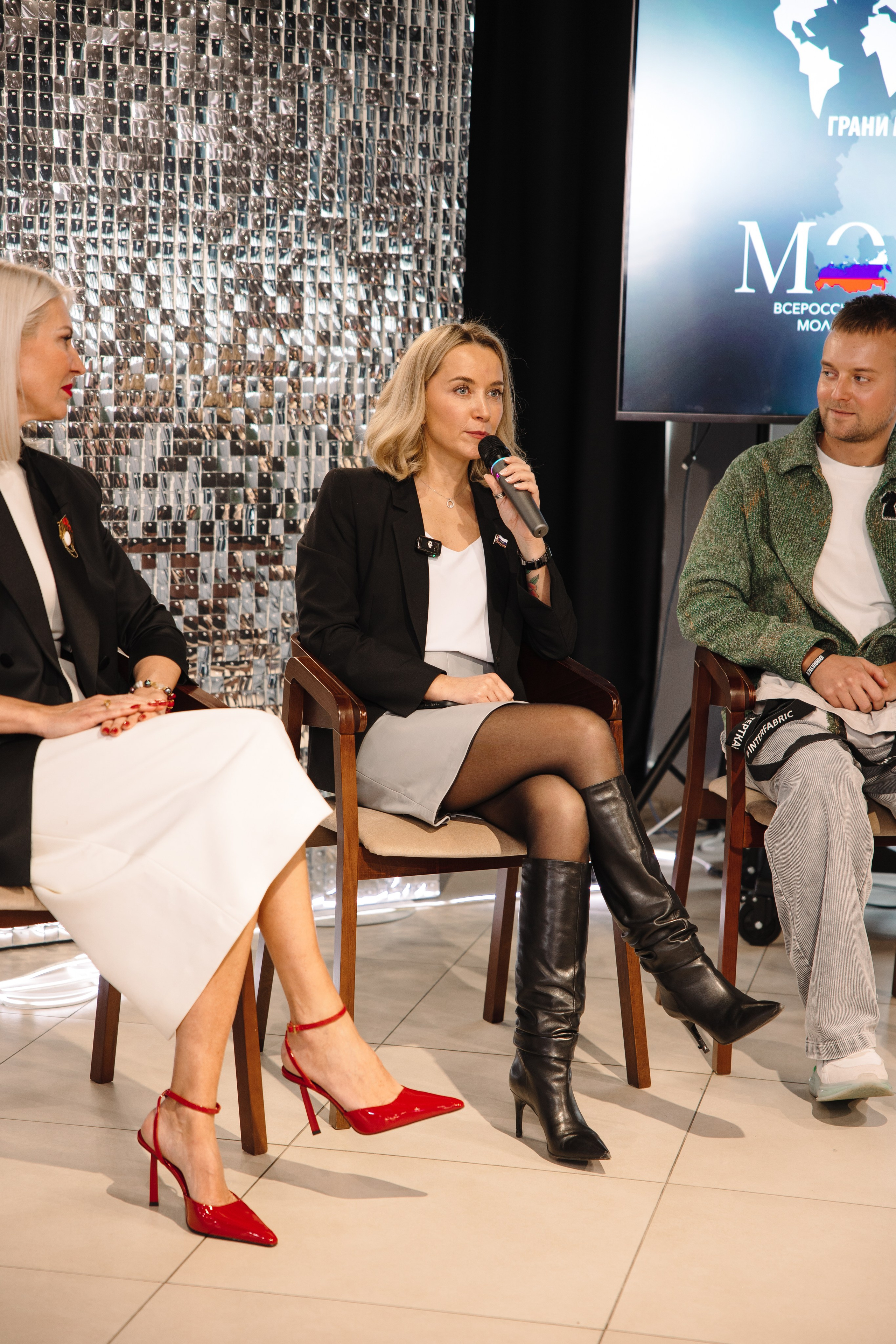 Пресс-конференция Всероссийского конкурса молодых талантов «МОСТ». Контент фотограф в Москве и области Елена Кулакова