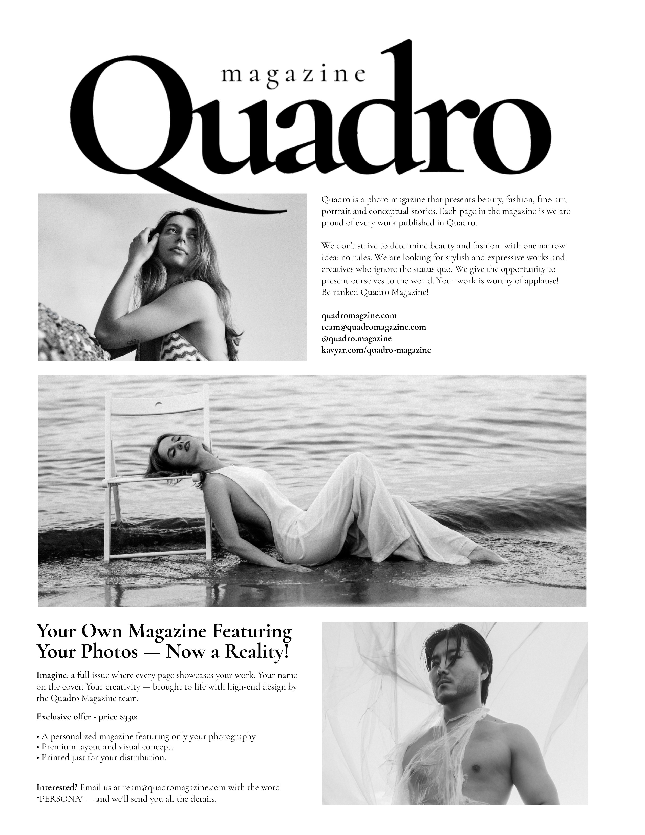 Публикации в журналах. Портретный и репортажный фотограф в Москве Кристина Никитюк kristina_koa