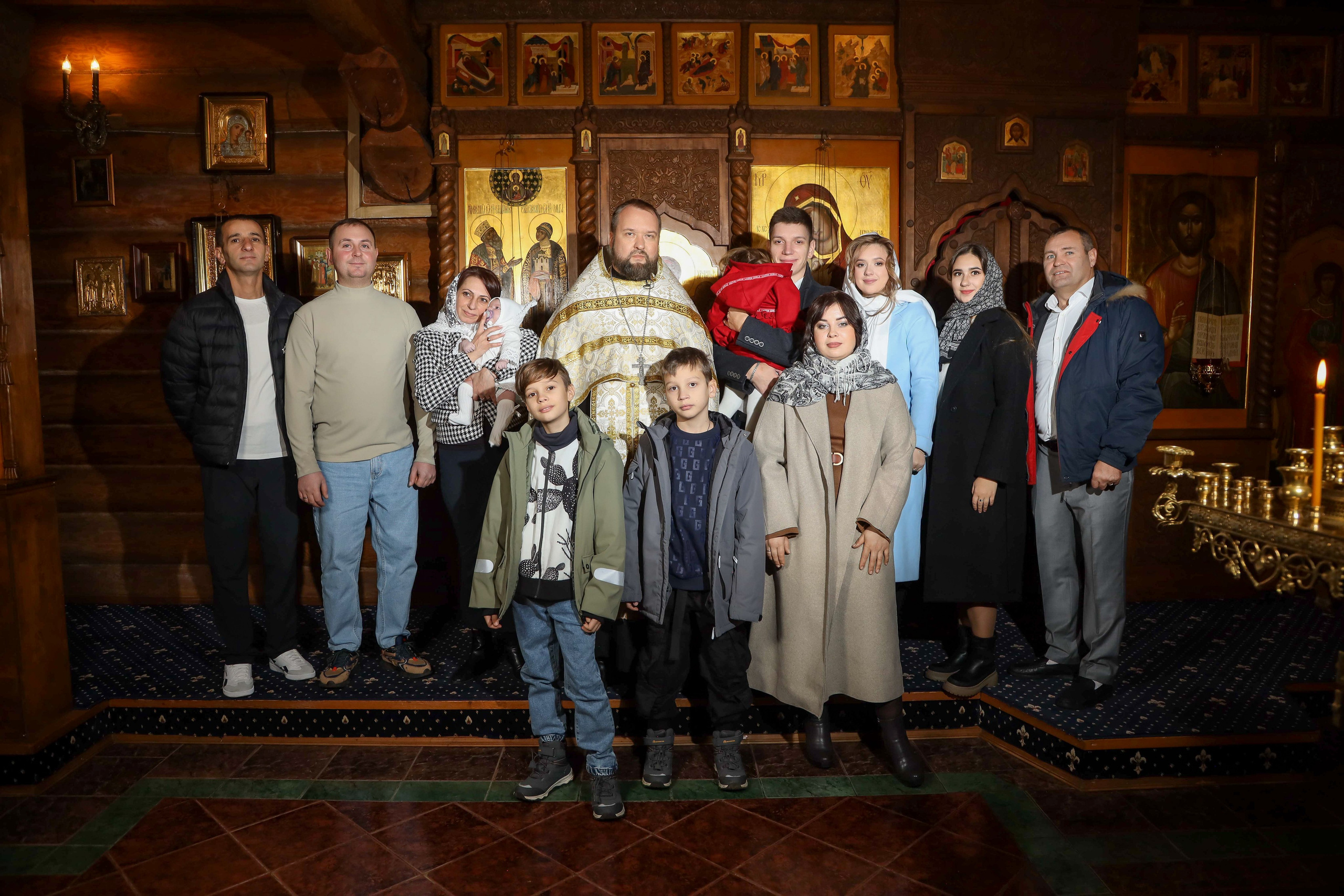 Крестины. Фотограф Антон Чупринин