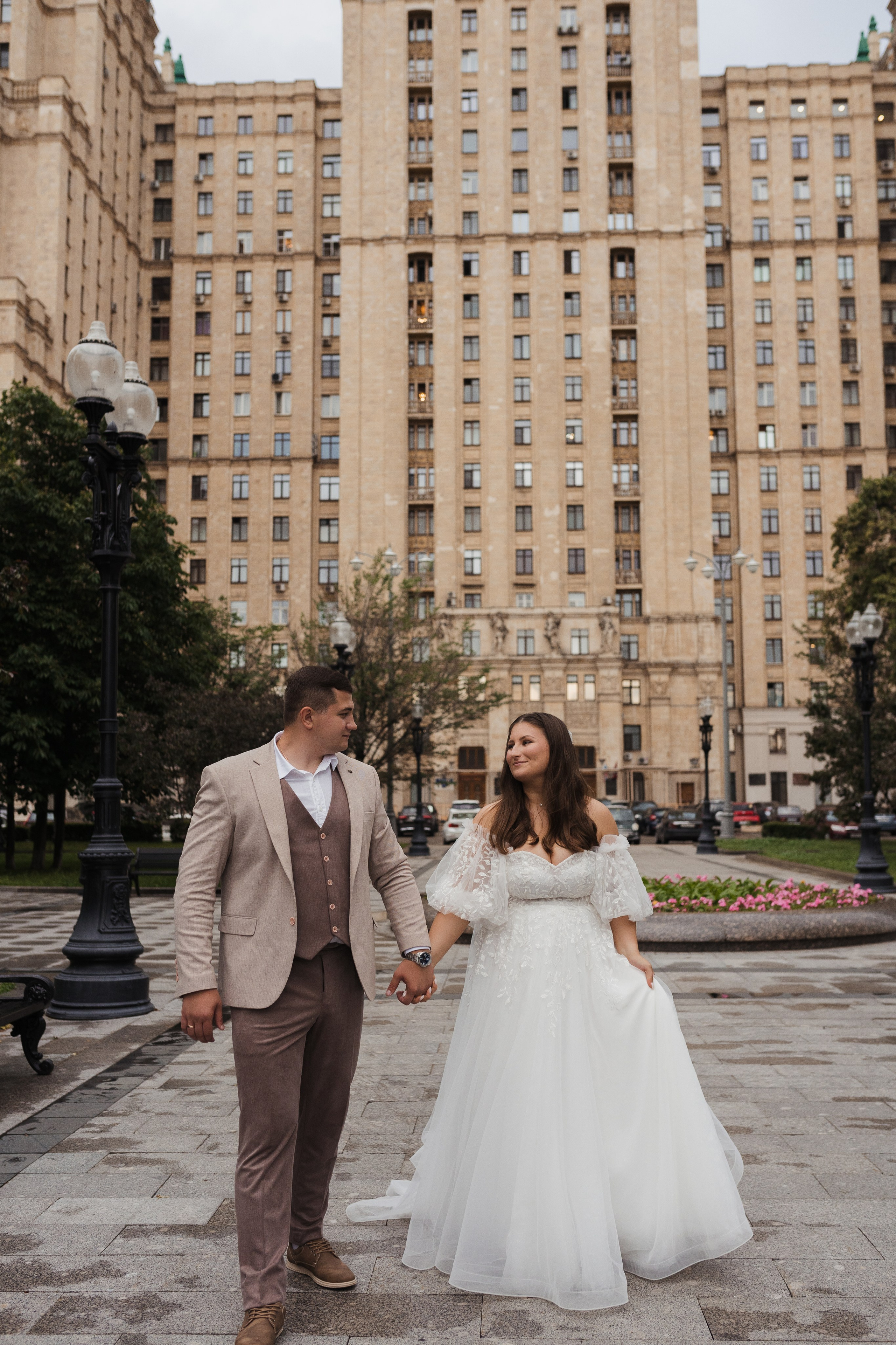 Свадебная фотосессия в Москве в Барвихе ЗАГС. Свадебный фотограф в Москве Анна Полушина