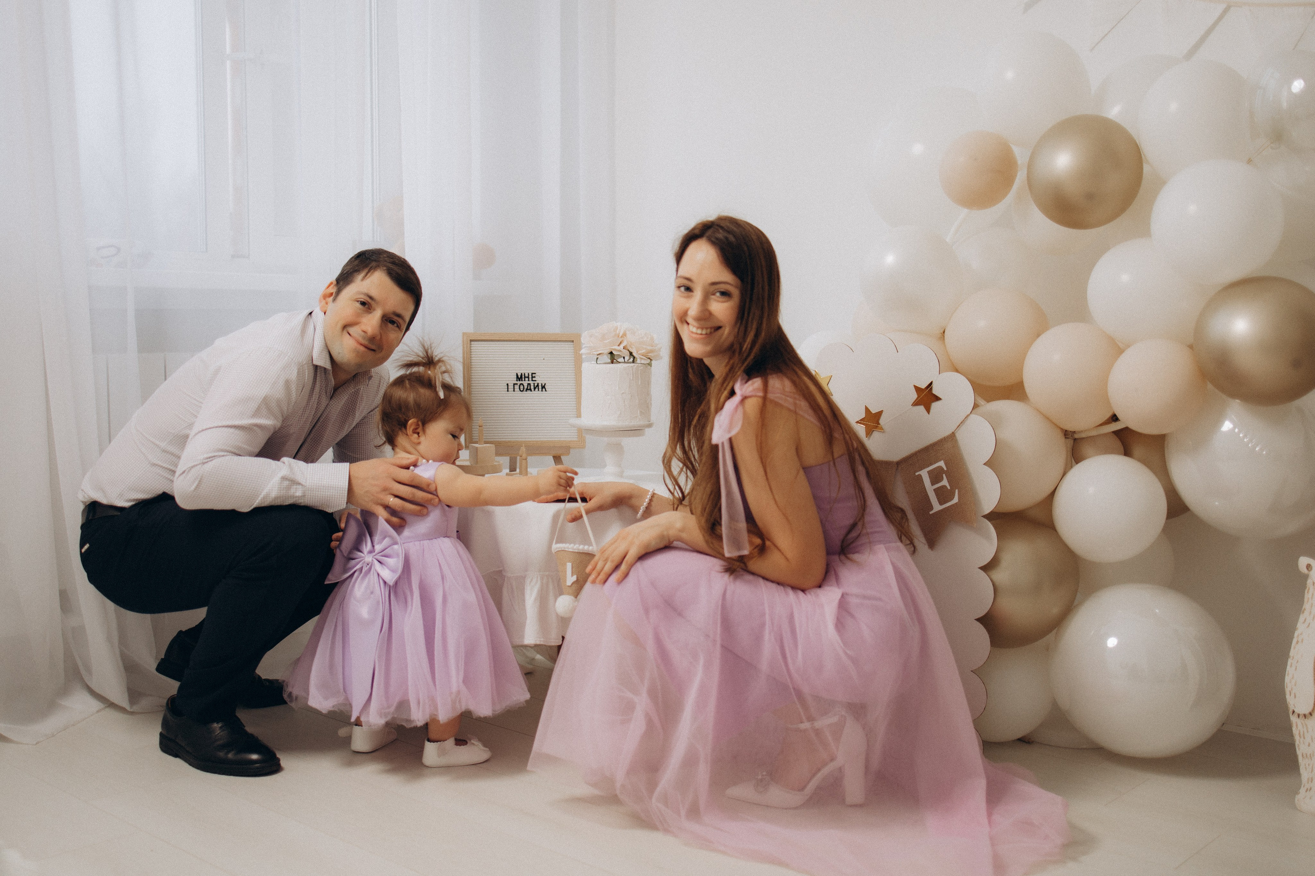 Новый год маленькой Анечки. Семейный фотограф в Москве Анастасия Шалда