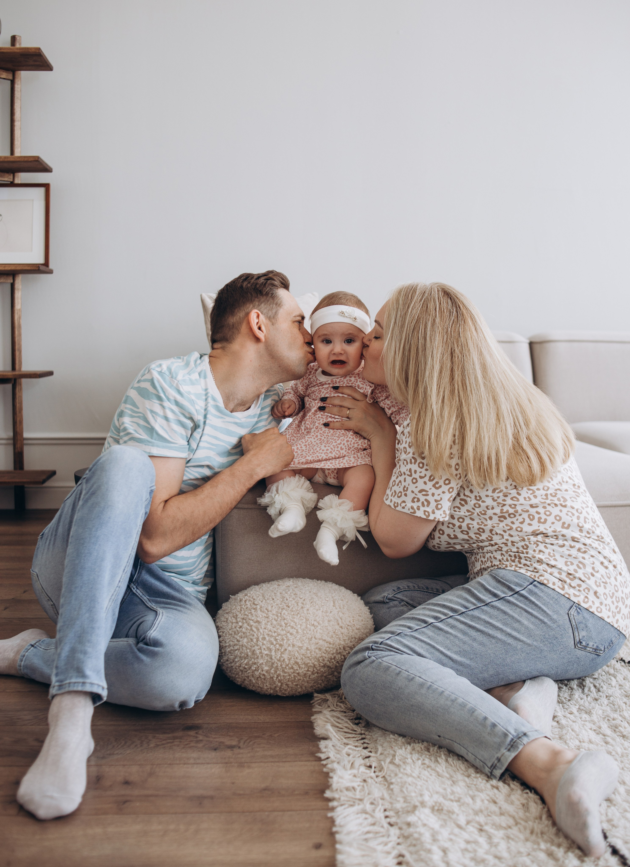 Оля с семьей. Фотограф Брянск