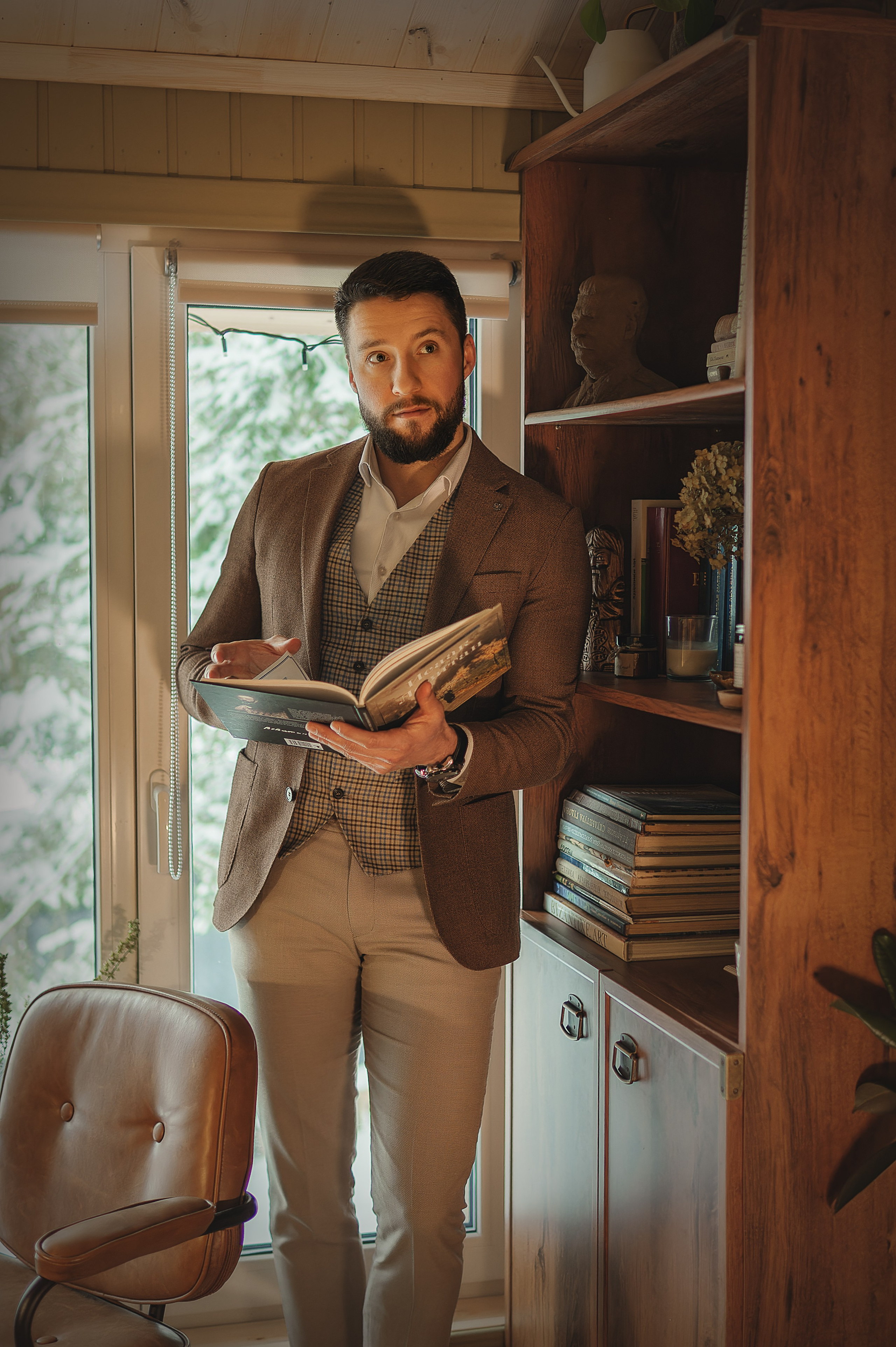 Мужская индивидуальная фотосессия портфолио