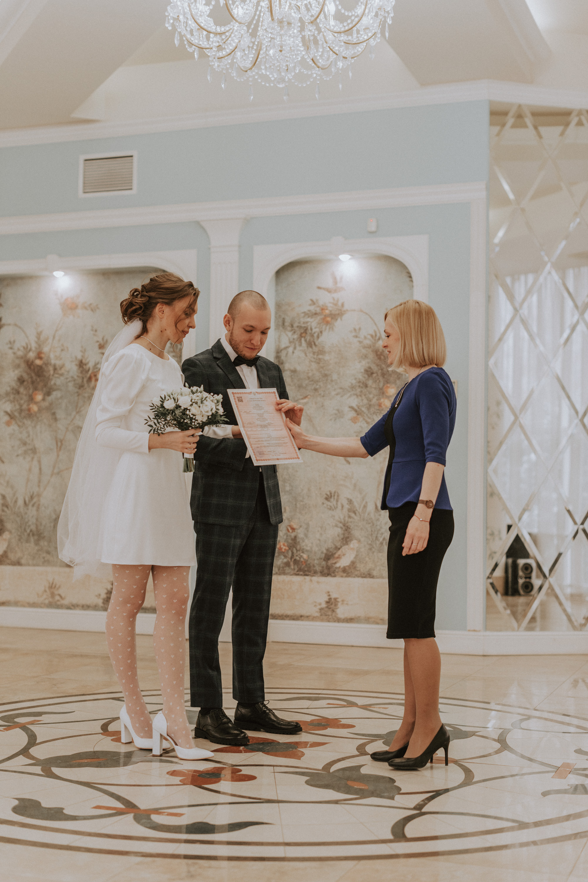 Регистрация брака зимой