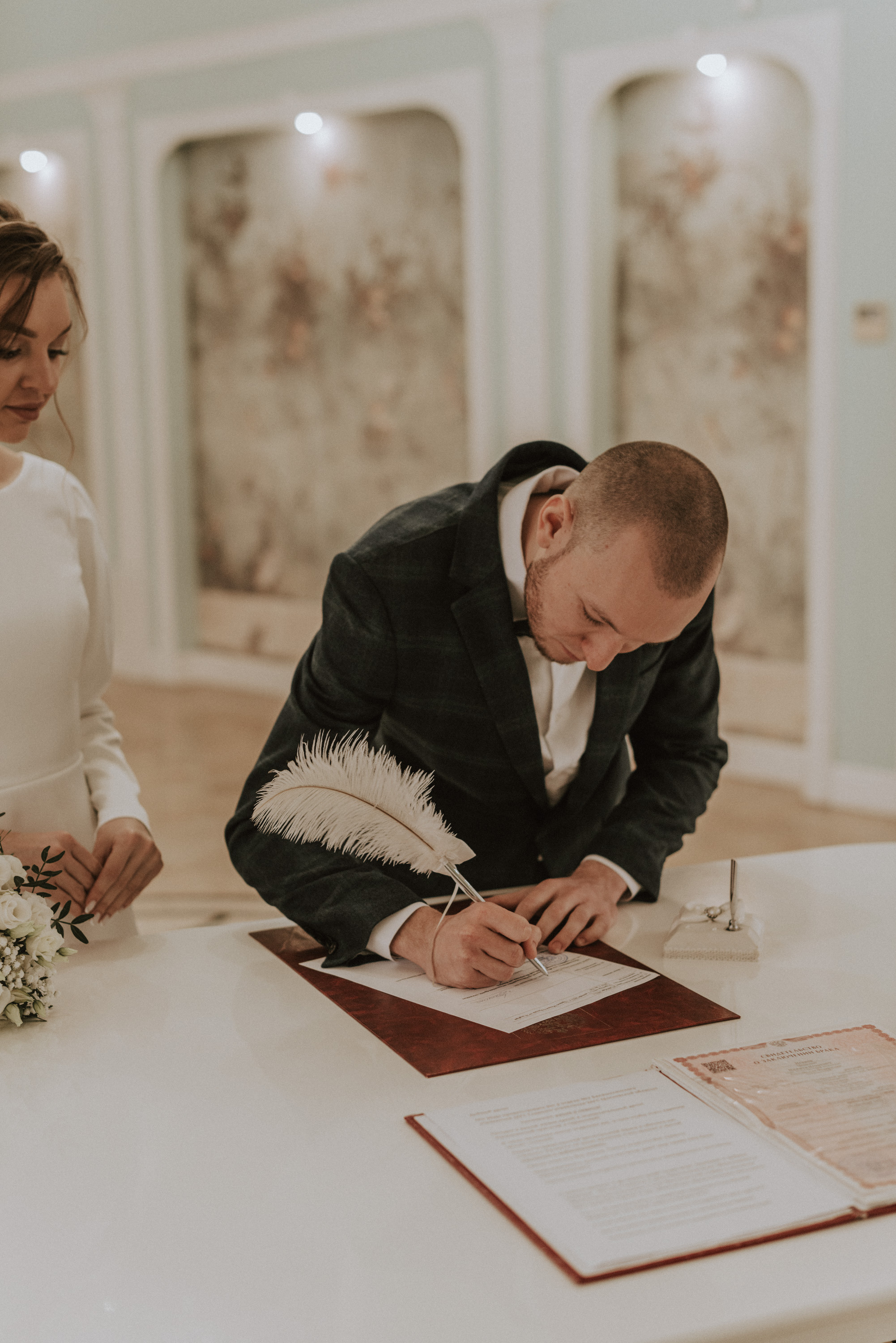 Регистрация брака зимой