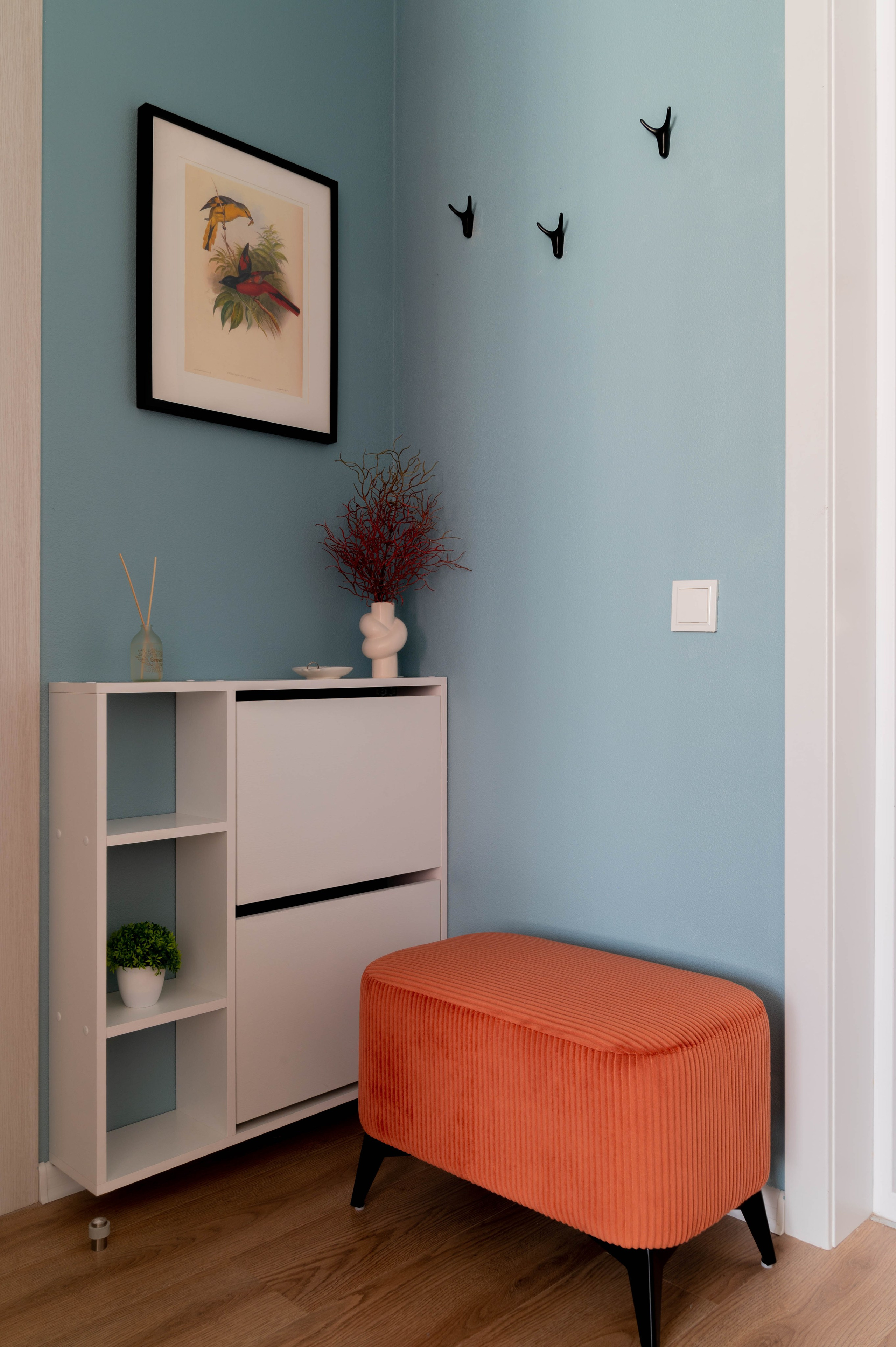 Съемка 1-к квартиры для посуточной аренды ЖК «Волга Парк». Интерьерный фотограф в Ярославле. Вероника Лазыкина