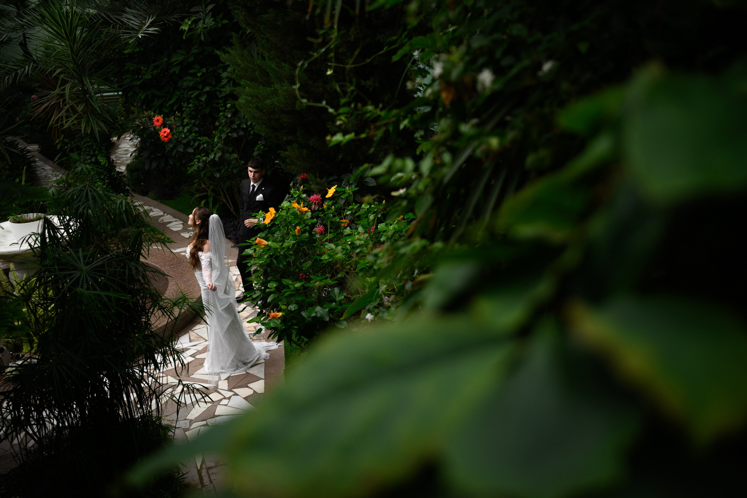 Зимний сад. Свадебный фотограф Ижевск Петр Шишков